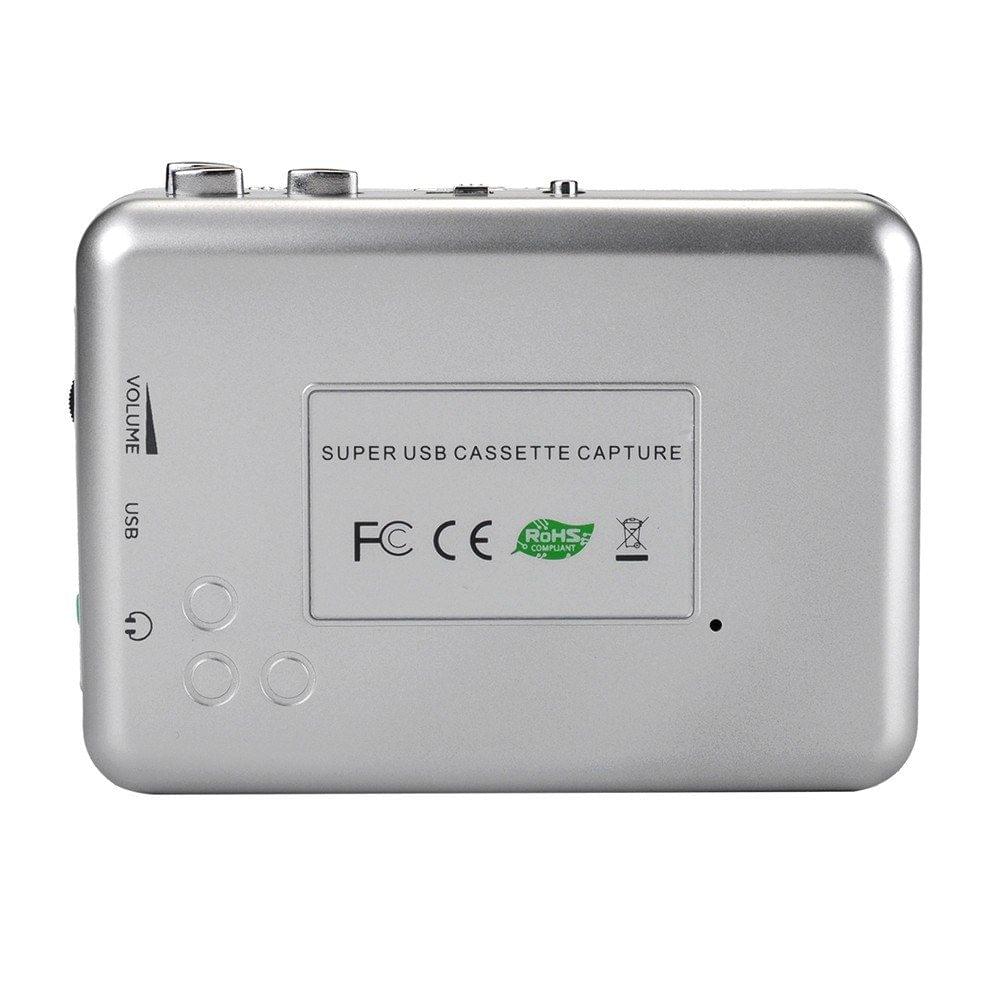 ezcap218B USB Cassette Capture Tape-to-MP3 Converter into Computer Stereo HiFi Sound Quality Music Player