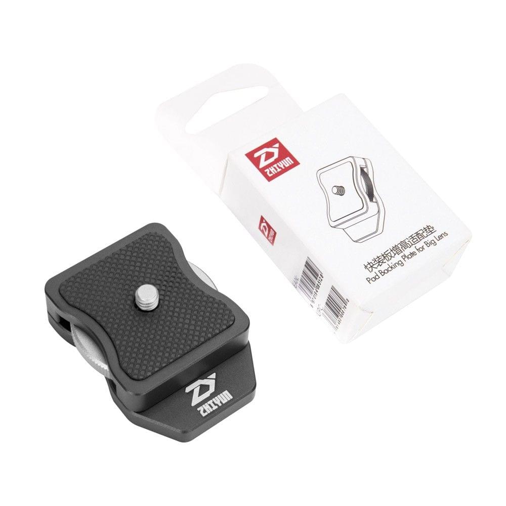 Zhiyun Quick Release Plate Increased Pad QR Plate Replacement with 1/4 Inch Screw Mount for Zhiyun Crane 2 Handheld Gimbal