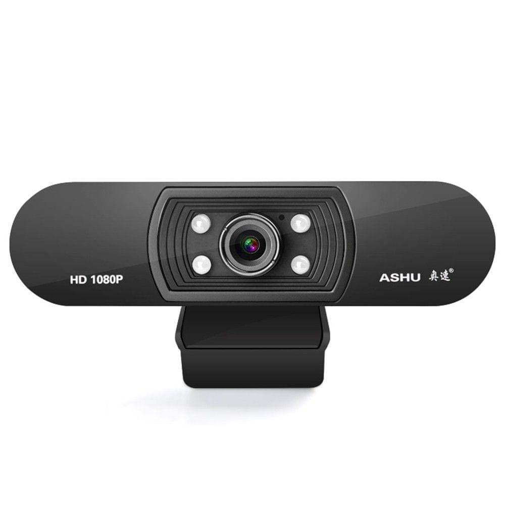 ASHU USB 2.0 Web Digital Camera Full HD 2.0 Megapixel 1080P Webcams with Microphone