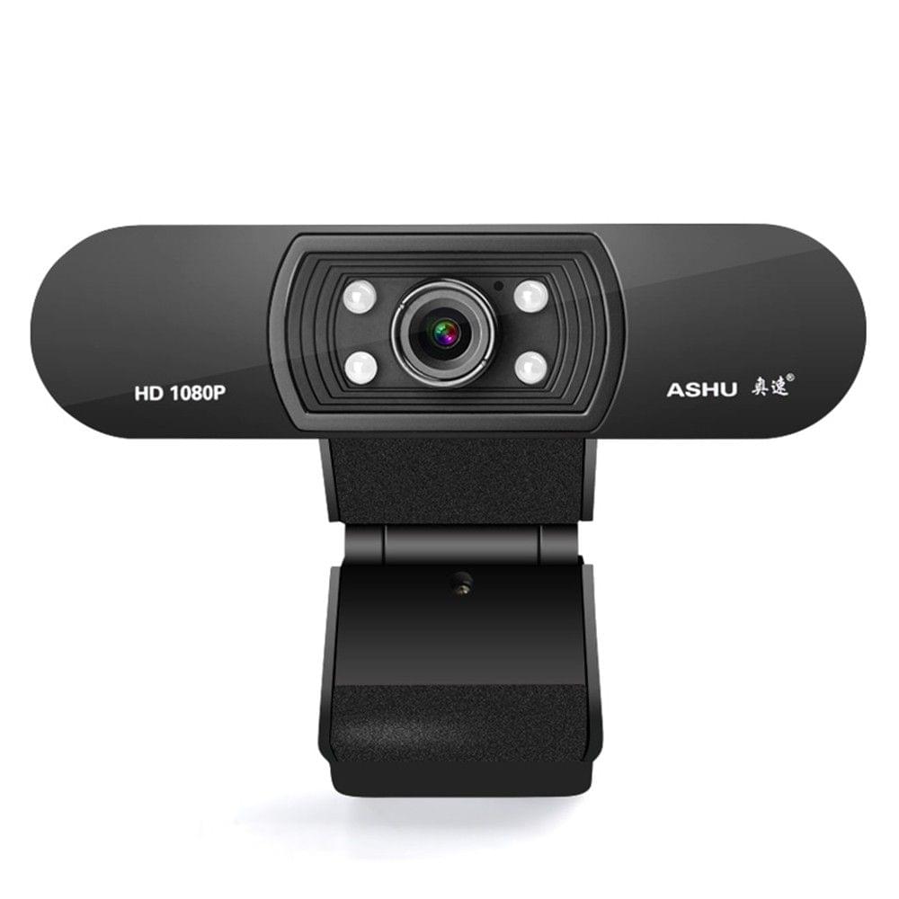 ASHU USB 2.0 Web Digital Camera Full HD 2.0 Megapixel 1080P Webcams with Microphone