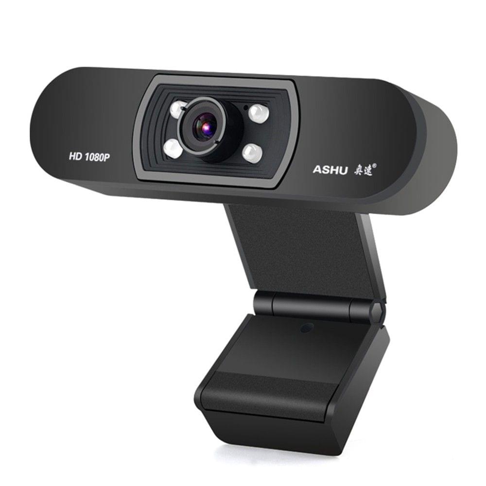 ASHU USB 2.0 Web Digital Camera Full HD 2.0 Megapixel 1080P Webcams with Microphone