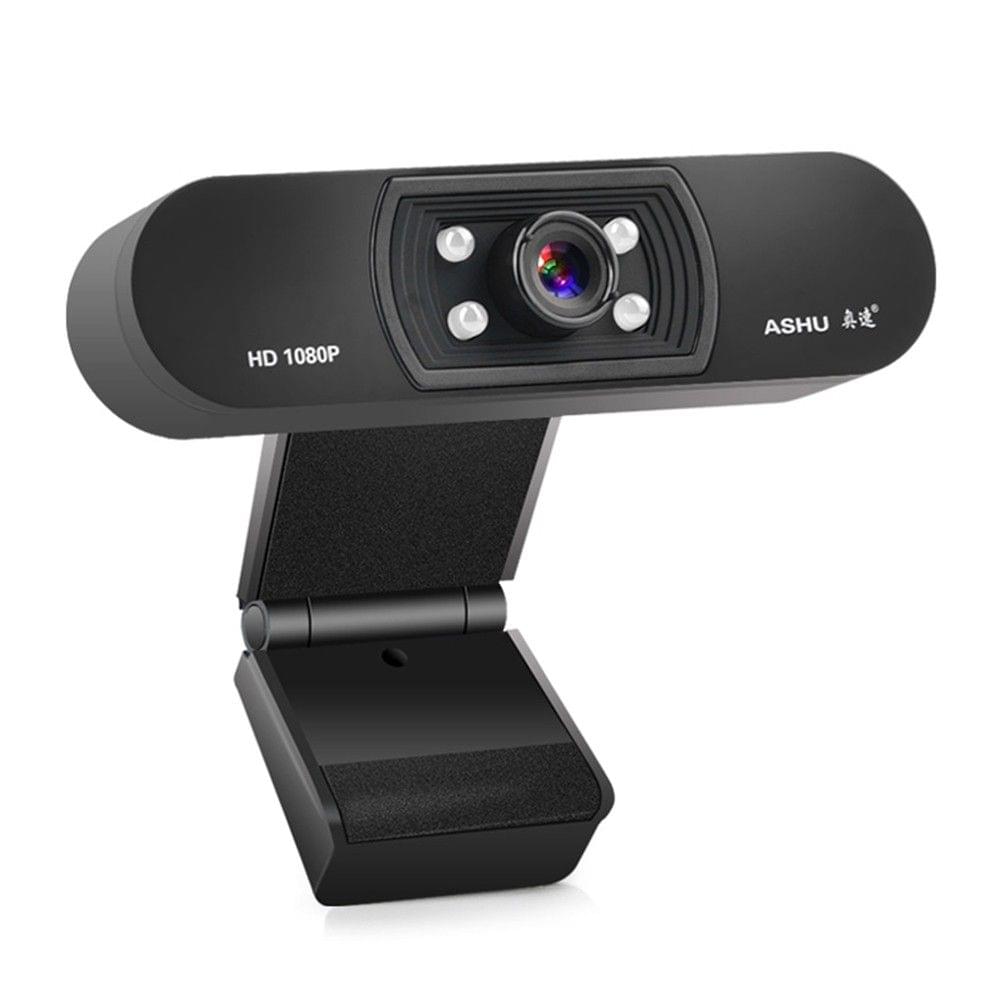 ASHU USB 2.0 Web Digital Camera Full HD 2.0 Megapixel 1080P Webcams with Microphone