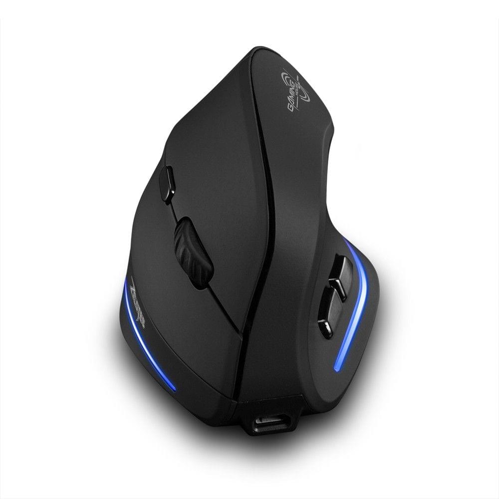 Zelotes F-35 Wireless Vertical Mouse Rechargeable 2400 DPI Optional