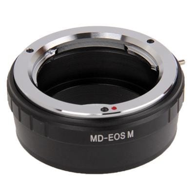 MD Lens to EOS M Lens Mount Stepping Ring (Black)