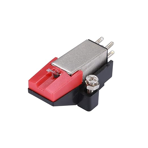 Universal Dual Moving Magnet Turntable Cartridge with Stereo Stylus Needle