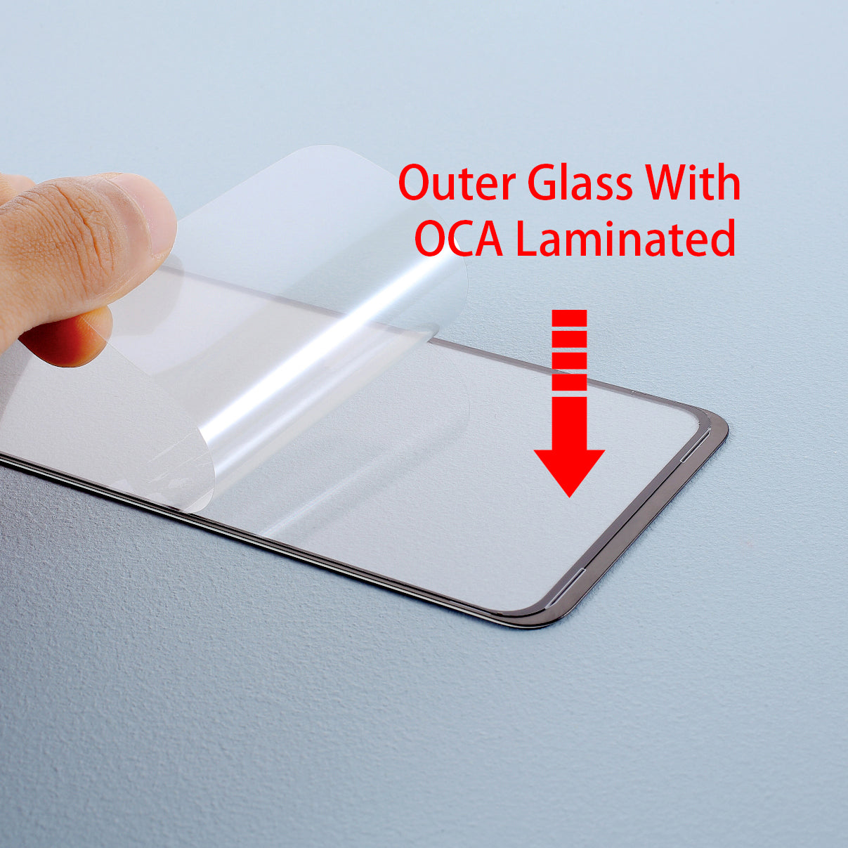 Screen Glass Lens + OCA Adhesive Replace Part for Samsung Galaxy S20 FE / Galaxy S20 Lite G871