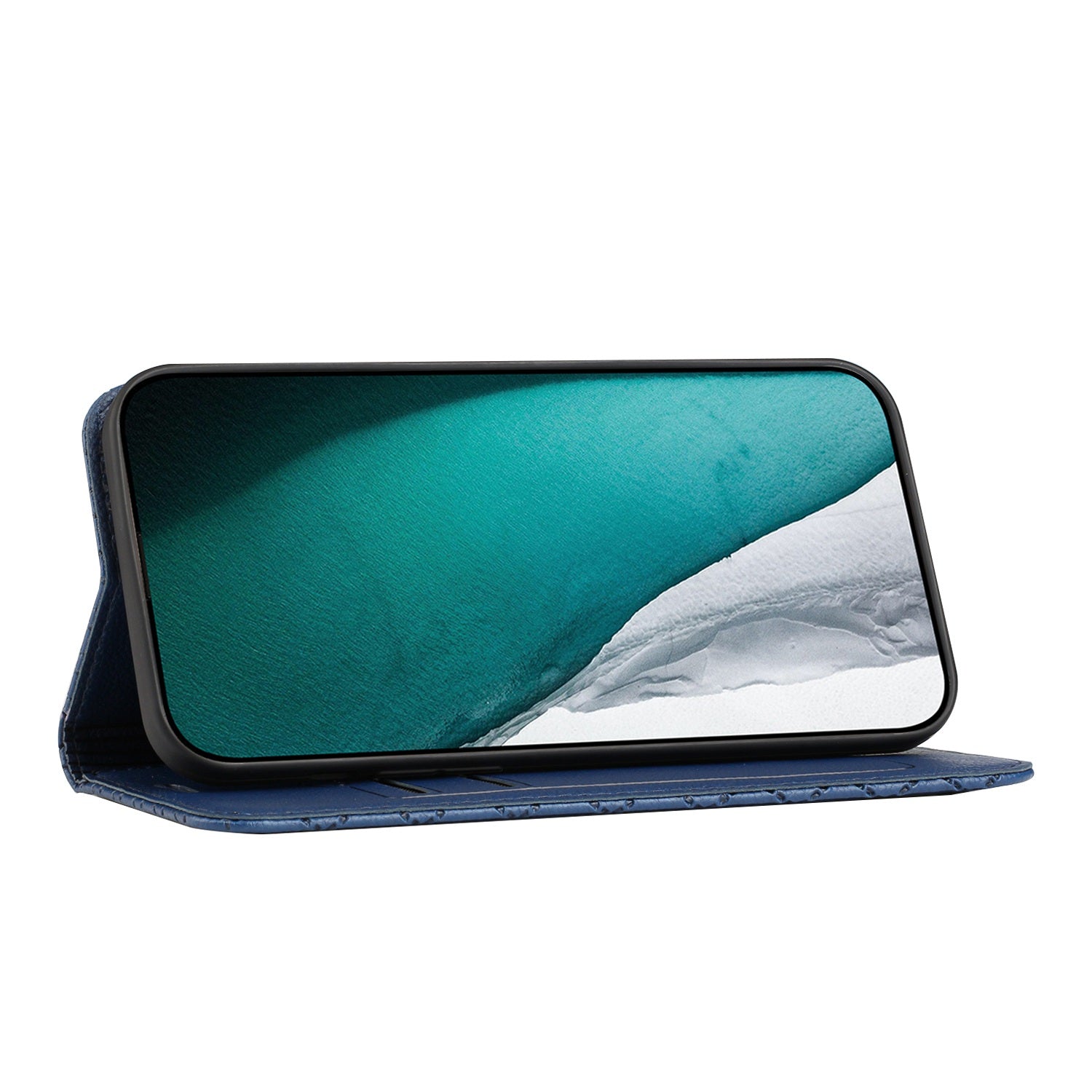 For Samsung Galaxy S20 FE 4G / FE 5G / S20 Lite / S20 FE 2022 Rhombus Embossing Litchi Texture RFID Blocking Phone Case PU Leather Stand Wallet Cover - Blue