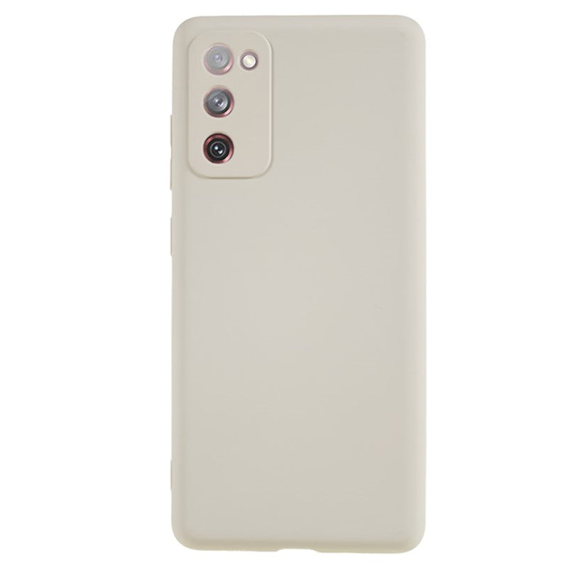 WANLONFENG RB1 Series For Samsung Galaxy S20 FE / S20 FE 5G / S20 FE 2022 / S20 Lite Cases TPU Phone Cover - White