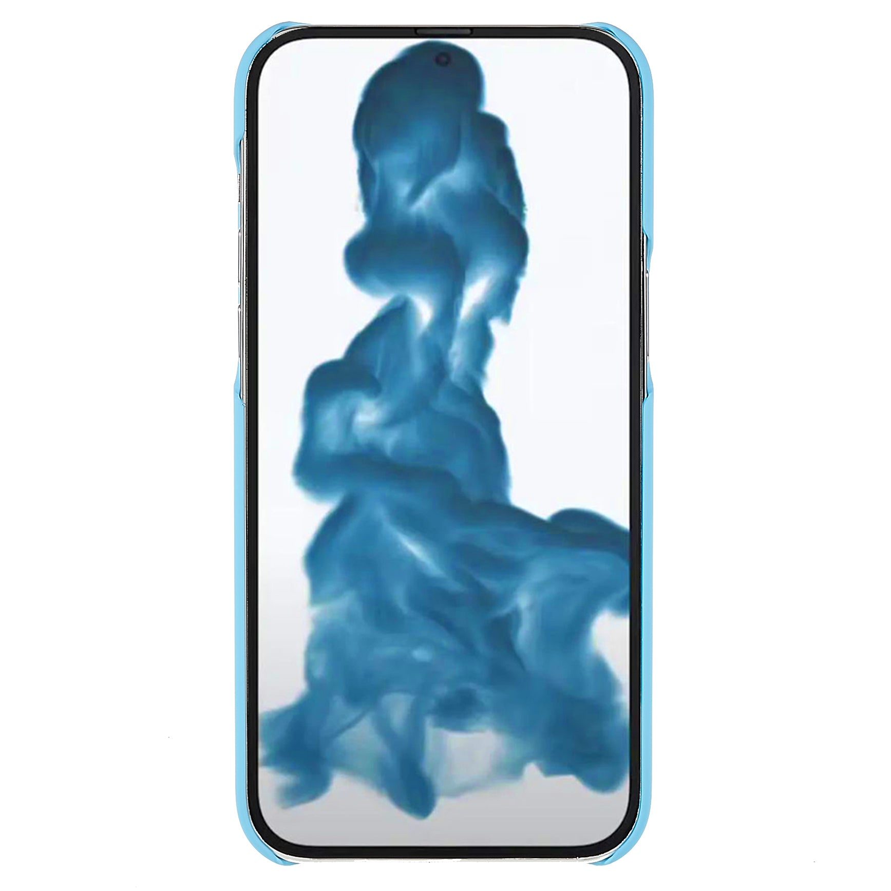 For iPhone 16 Pro Max Case PC Matte Skin-Touch Antifinger-Print Phone Back Cover - Sky Blue