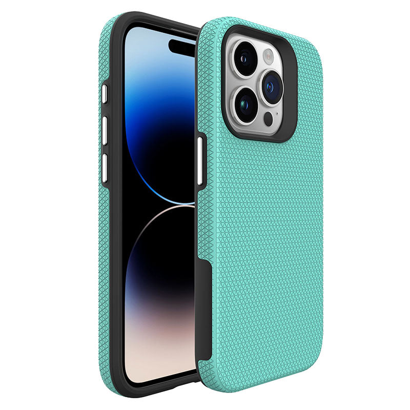 For iPhone 16 Pro Max Case Compatible with MagSafe Protective TPU+PC Phone Cover - Mint Green