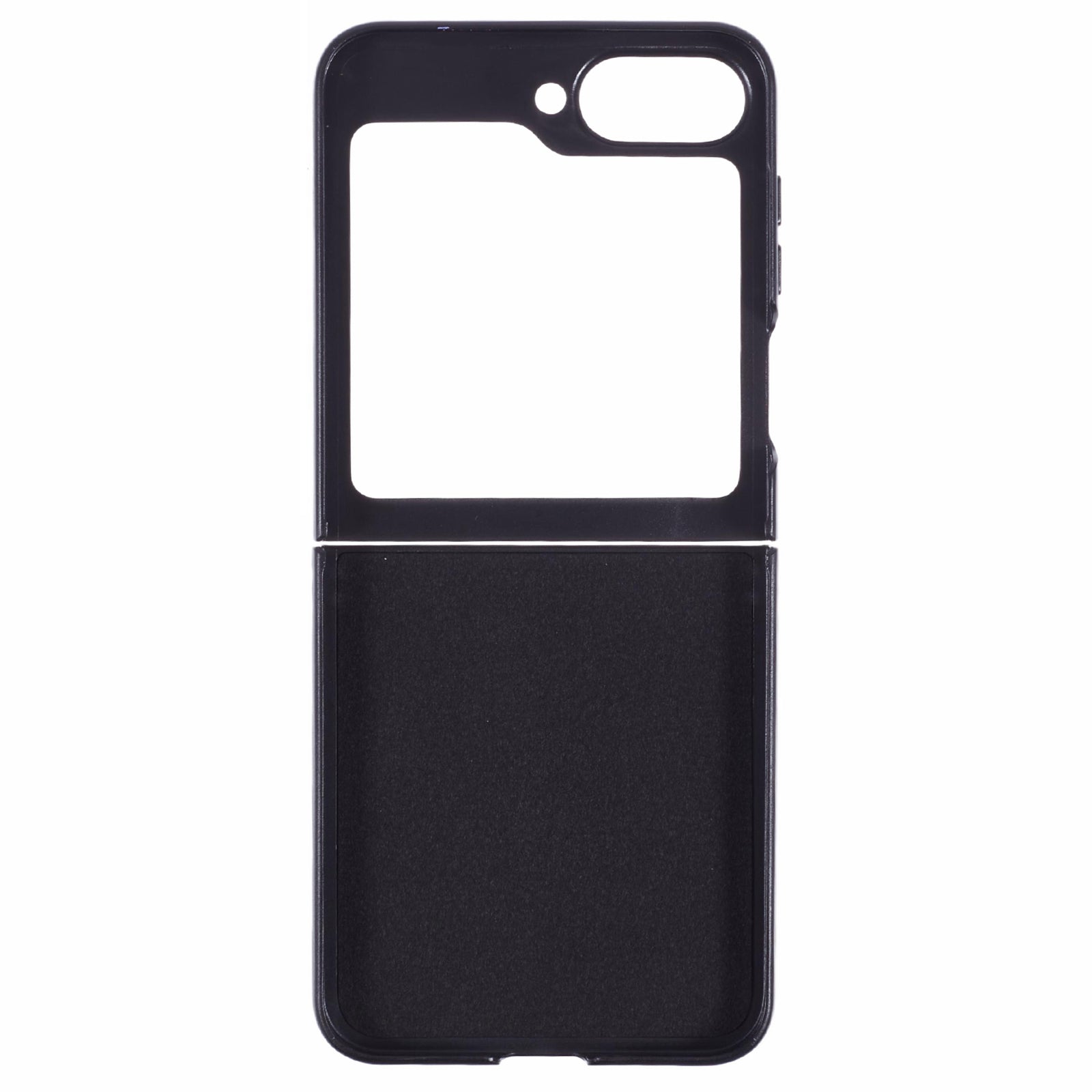 X-LEVEL Bojue-3 Series For Samsung Galaxy Z Flip6 5G Case Leather+TPU+PC Anti-fall Cell Phone Cover - Black