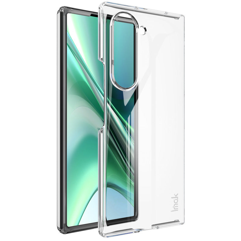 IMAK Crystal Case II Pro for Samsung Galaxy Z Fold6 5G Case PC Clear Phone Cover Two-Piece Design