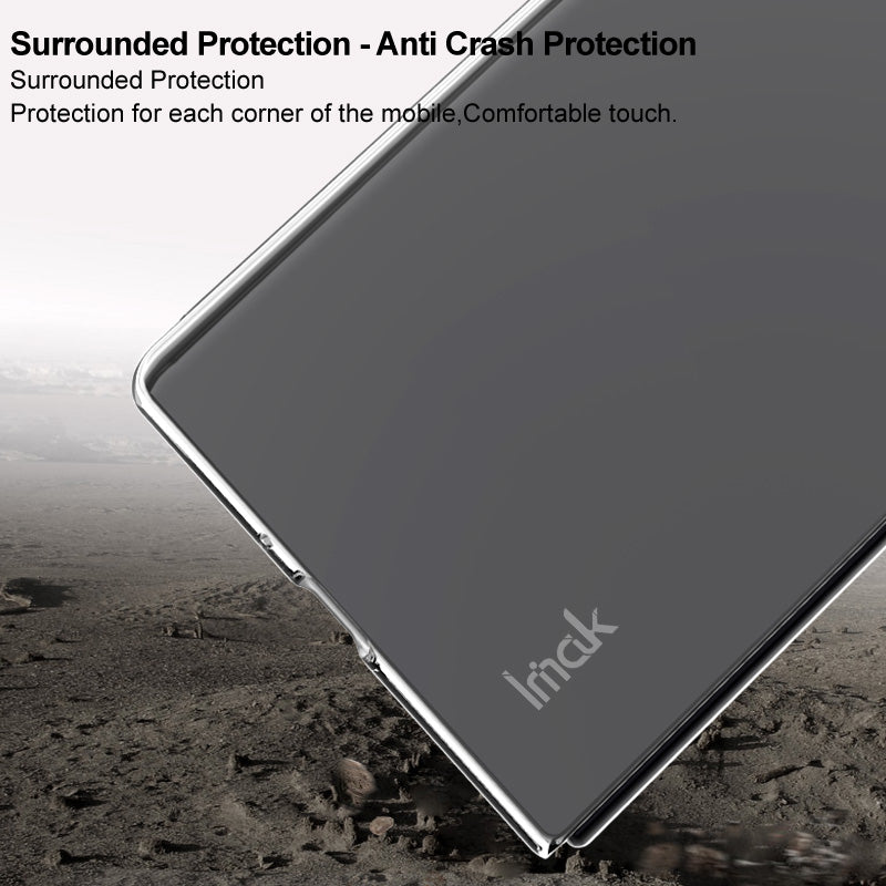 IMAK Crystal Case II Pro for Samsung Galaxy Z Fold6 5G Case PC Clear Phone Cover Two-Piece Design