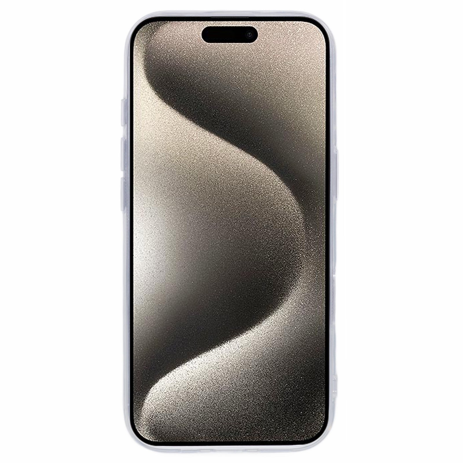 For iPhone 16 Pro Max Case Anti-Fingerprint High Transparency TPU Phone Cover