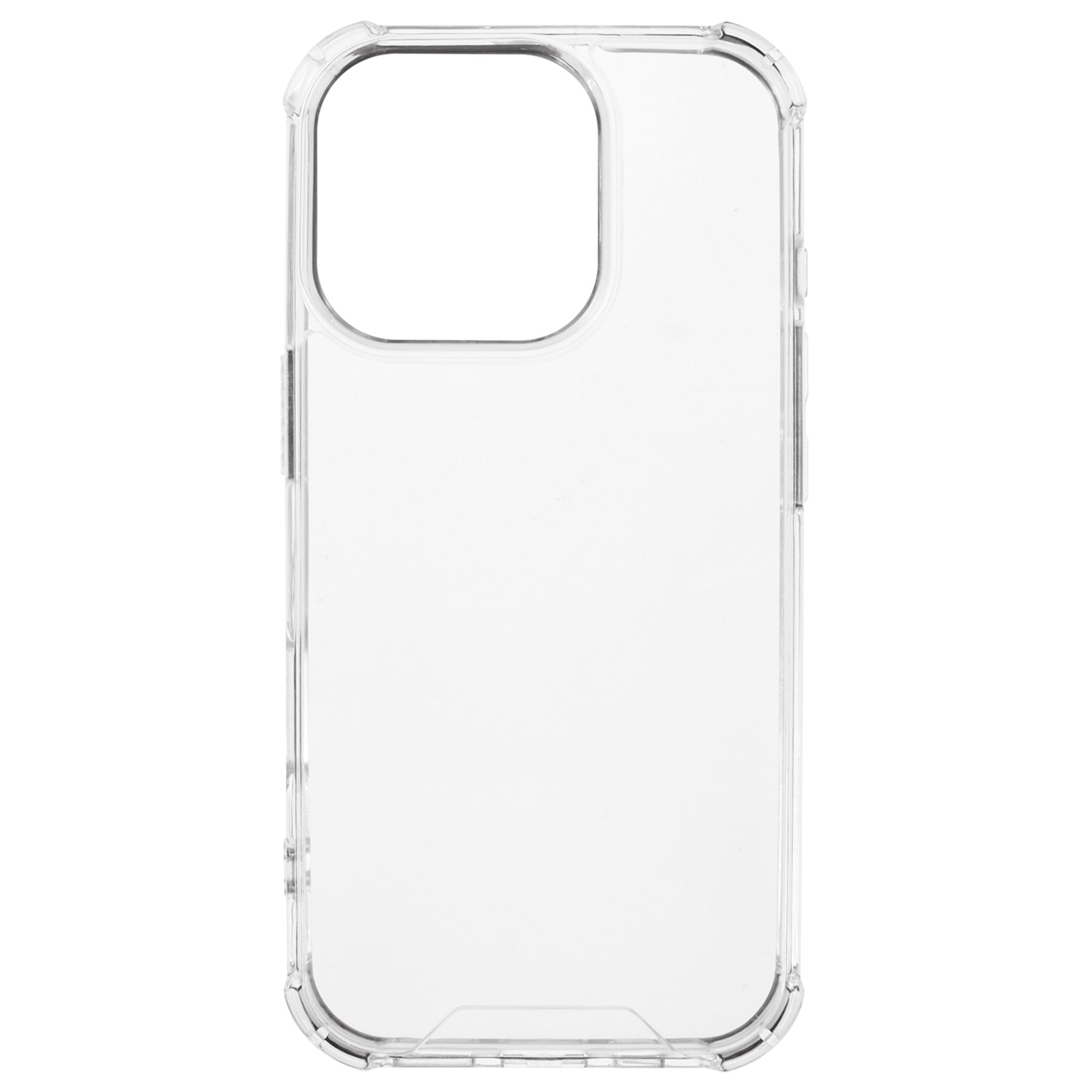 For iPhone 16 Pro Case Acrylic+TPU Phone Case Four Corner Reinforced