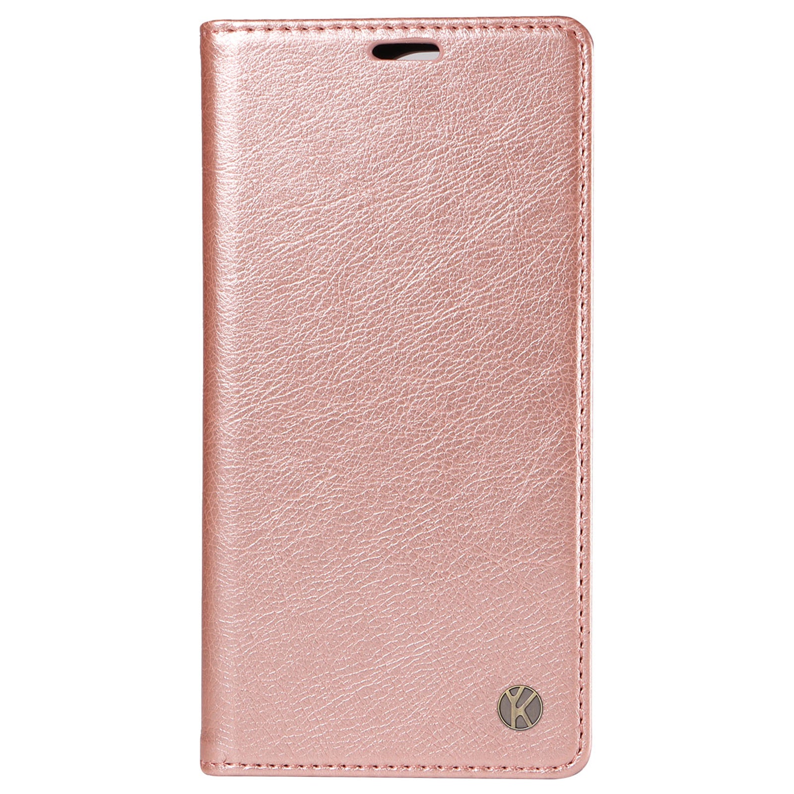 YIKATU YK-006 For vivo S19 5G / V40 5G Wallet Case Litchi Texture Leather Phone Cover - Rose Gold