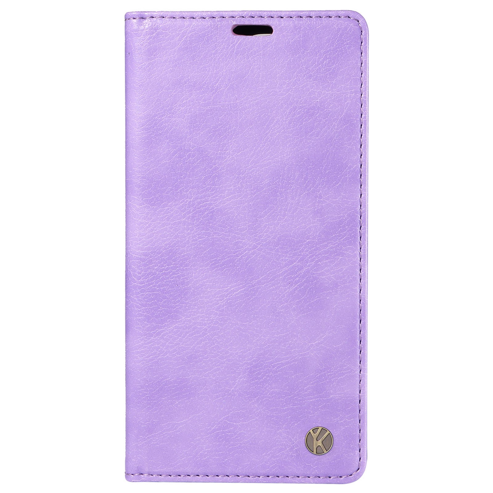 YIKATU YK-006 For vivo S19 5G / V40 5G Wallet Case Litchi Texture Leather Phone Cover - Purple