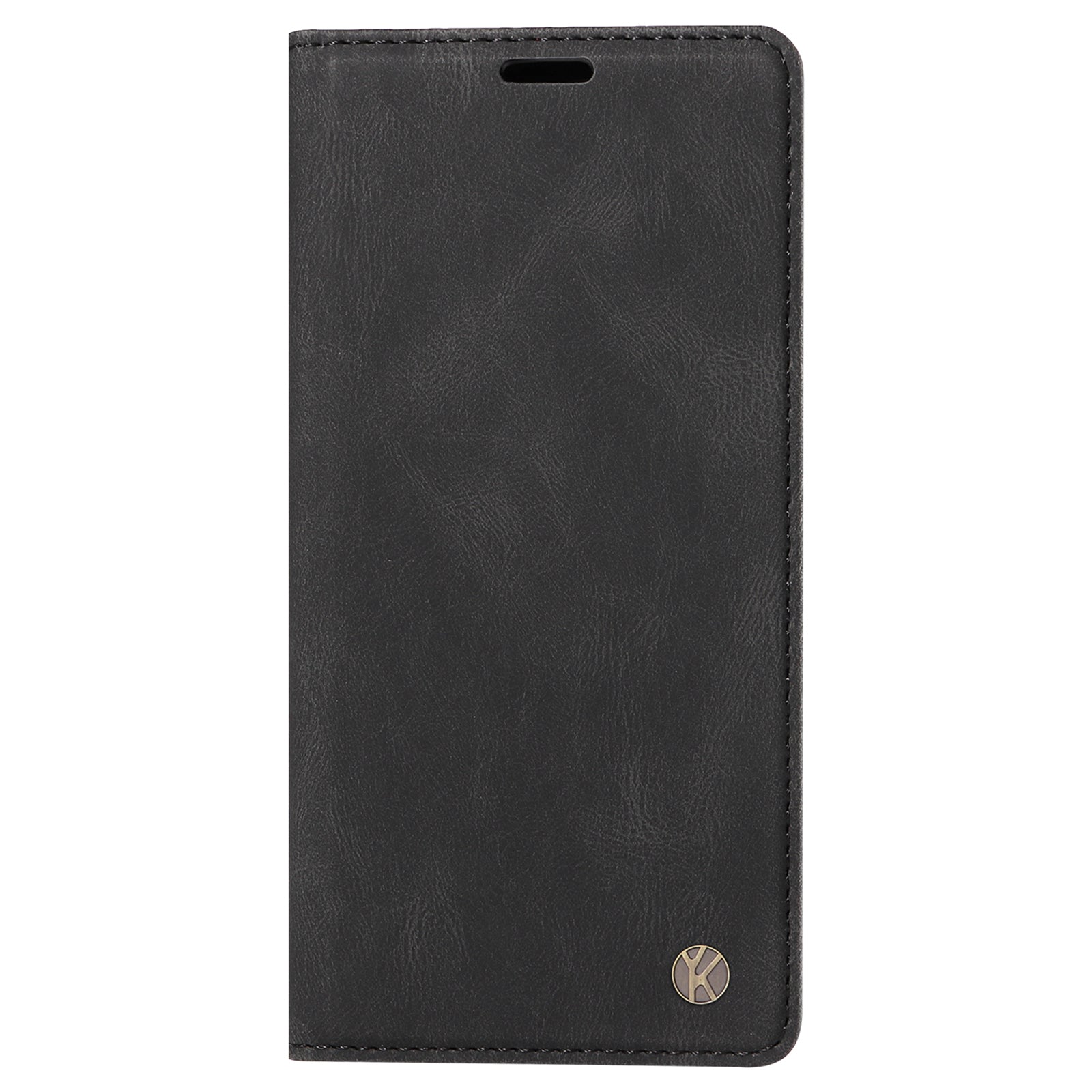 YIKATU YK-004 For vivo S19 5G / V40 5G Case Skin-touch PU Leather Phone Cover - Black