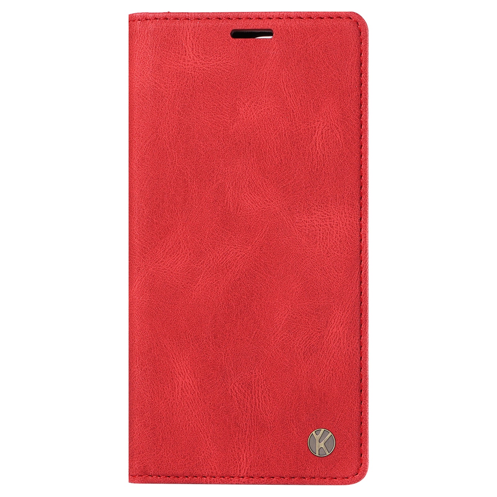 YIKATU YK-004 For vivo S19 5G / V40 5G Case Skin-touch PU Leather Phone Cover - Red