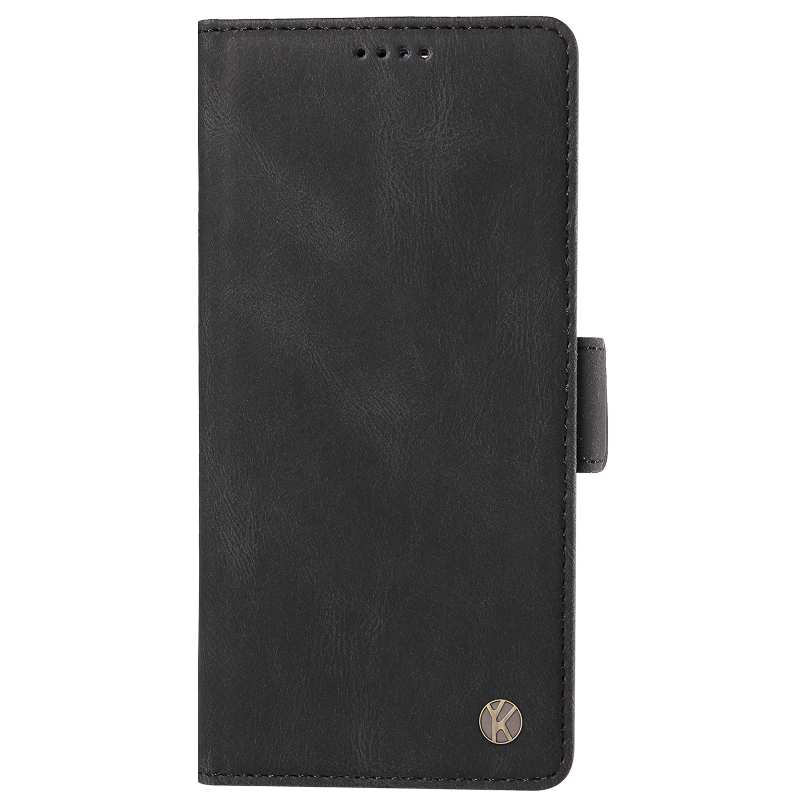 YIKATU YK-005 For vivo S19 5G / V40 5G Leather Phone Case Side Magnetic Clasps - Black