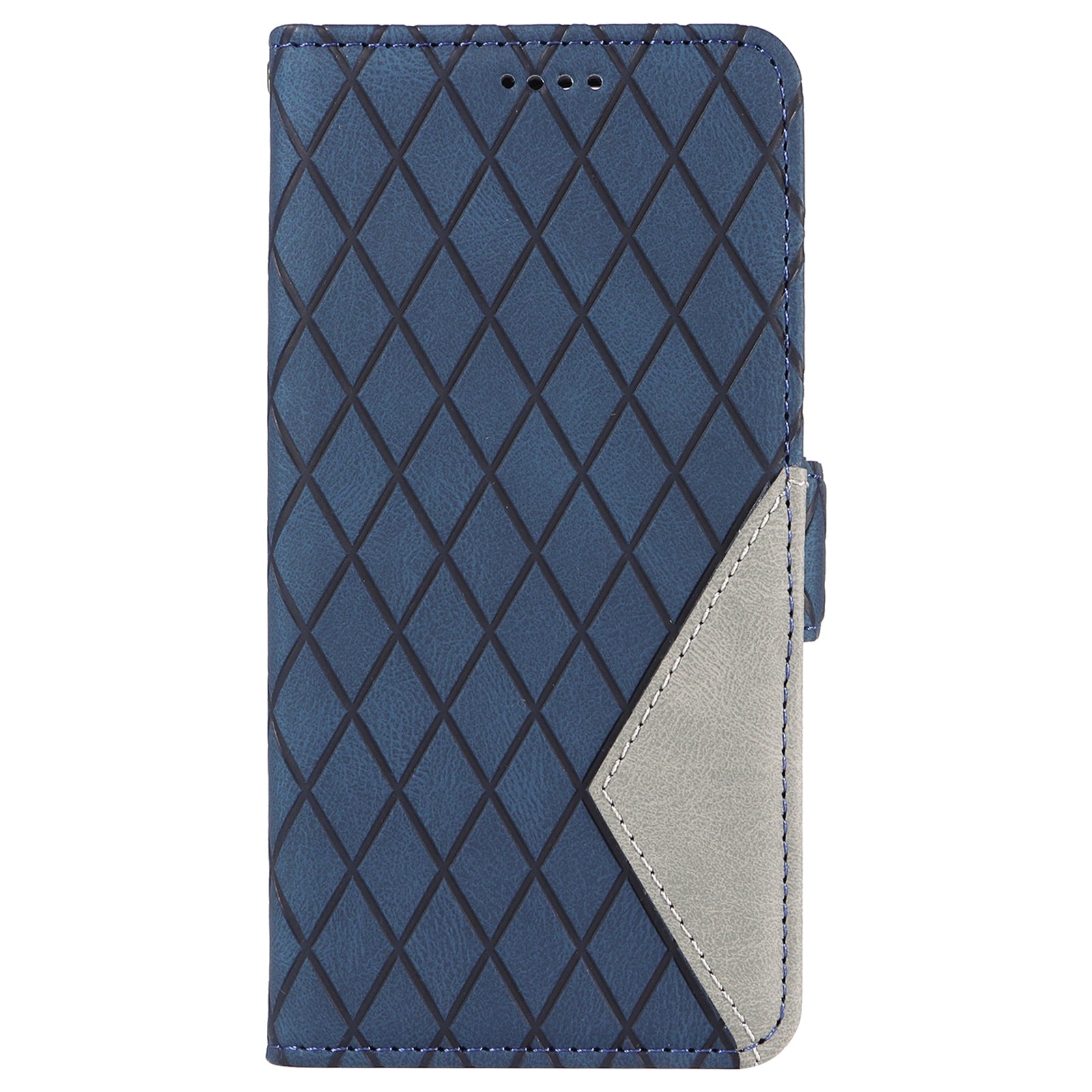 For vivo S19 5G / V40 5G Case Rhombus Splicing Leather Phone Cover - Blue