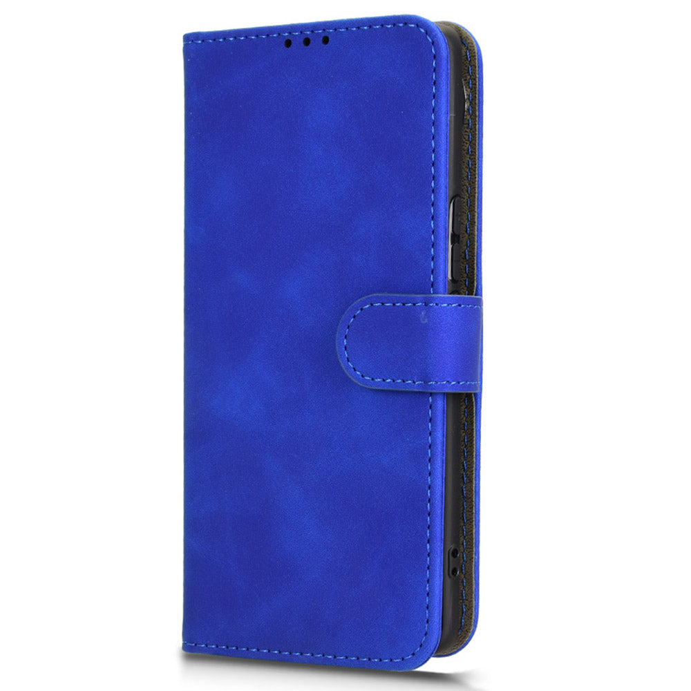 For vivo S19 Pro 5G / V40 5G Case Full Protection Leather Wallet Stand Anti-fall Phone Cover - Blue