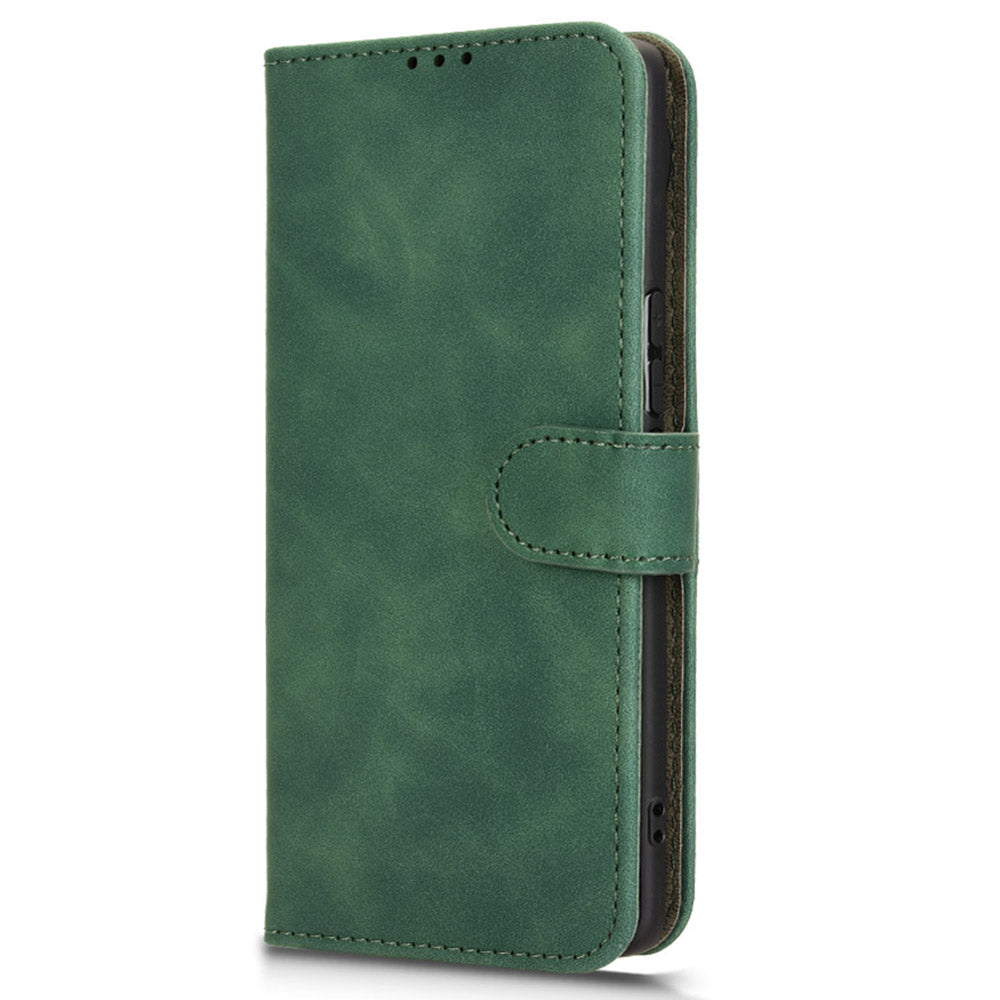 For vivo S19 Pro 5G / V40 5G Case Full Protection Leather Wallet Stand Anti-fall Phone Cover - Green