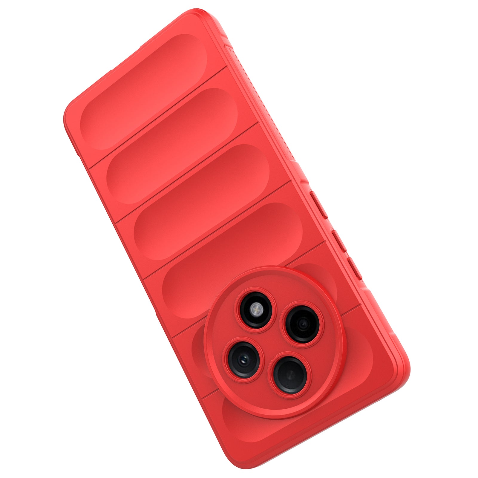 For Oppo F27 Pro+ 5G Case Soft TPU Drop Resistant Phone Cover - Red