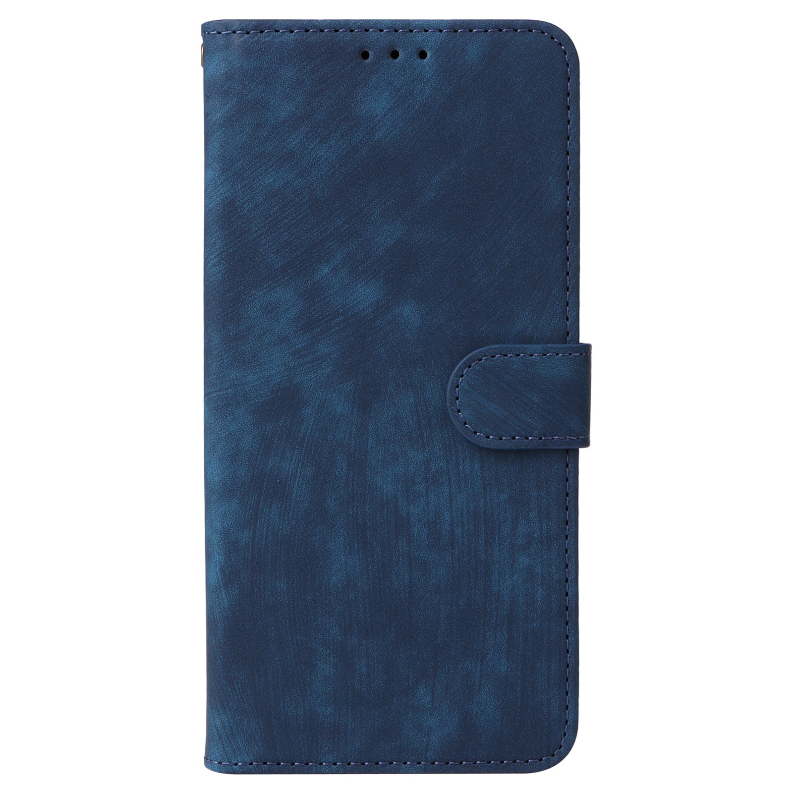 For Oppo Reno12 F 5G / Oppo F27 5G Leather Case RFID Blocking Wallet Phone Cover with Strap - Blue