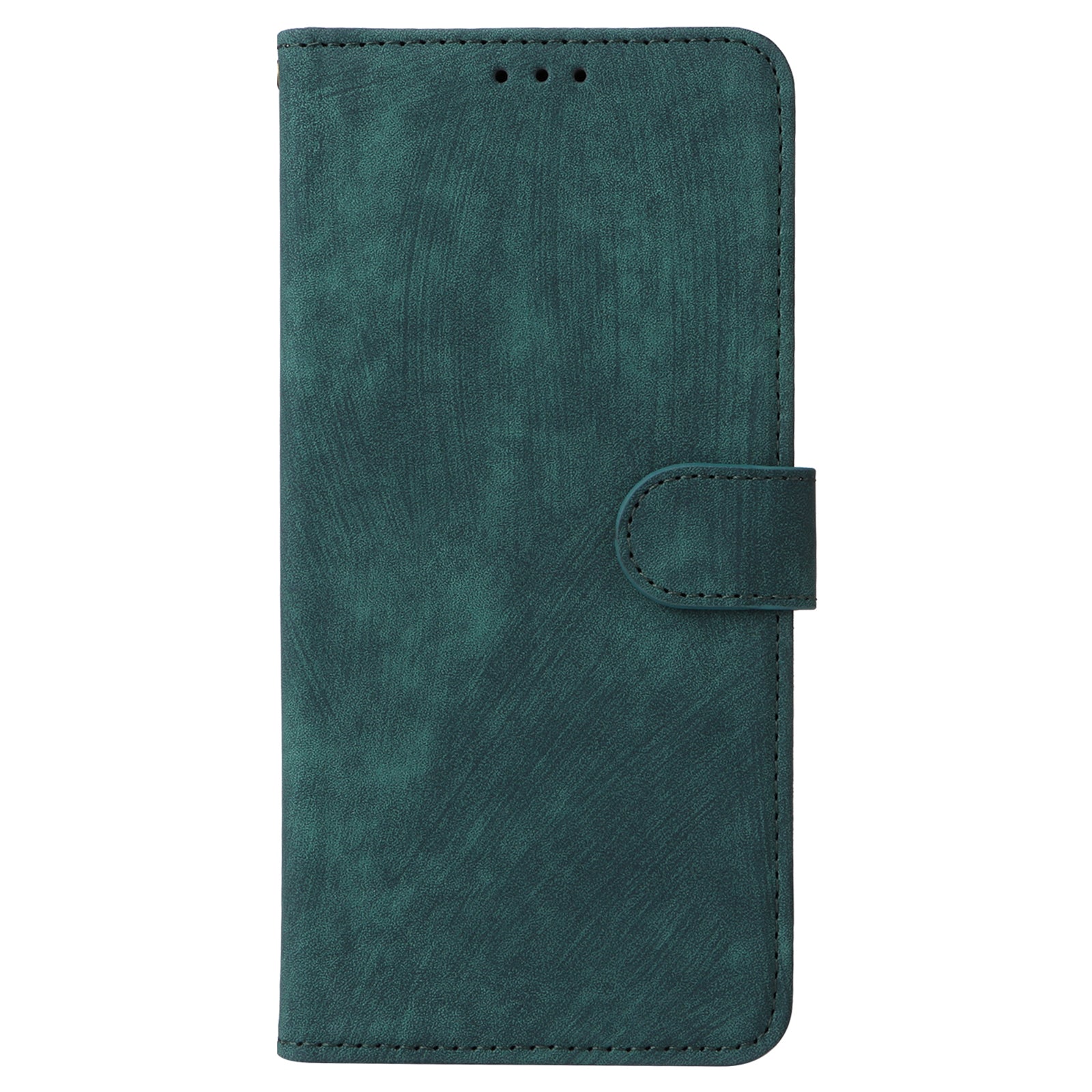 For Oppo Reno12 F 5G / Oppo F27 5G Leather Case RFID Blocking Wallet Phone Cover with Strap - Green