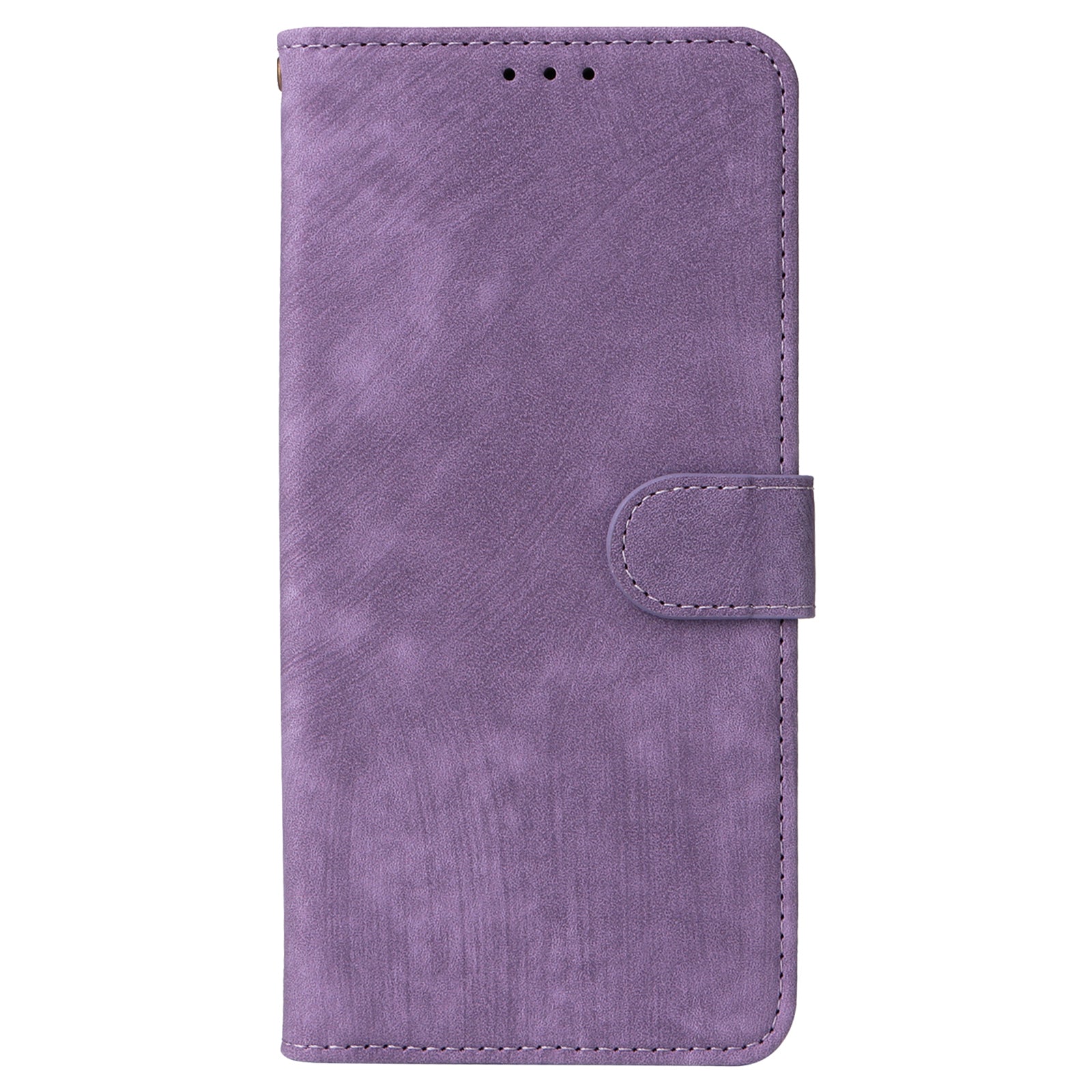 For Oppo Reno12 F 5G / Oppo F27 5G Leather Case RFID Blocking Wallet Phone Cover with Strap - Purple