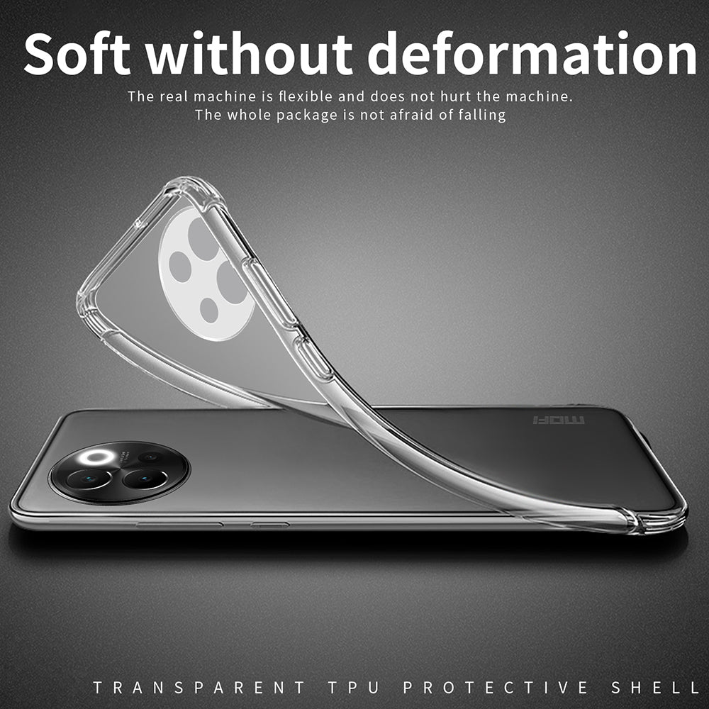 MOFI For vivo V40 Lite 5G Case High Transparency TPU Mobile Phone Cover