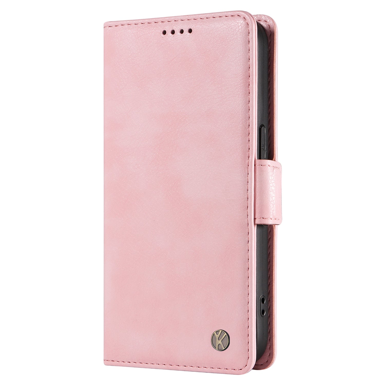 YIKATU YK-007 For vivo V40 5G / S19 5G Case Litchi Texture Leather Flip Phone Cover with Stand - Pink