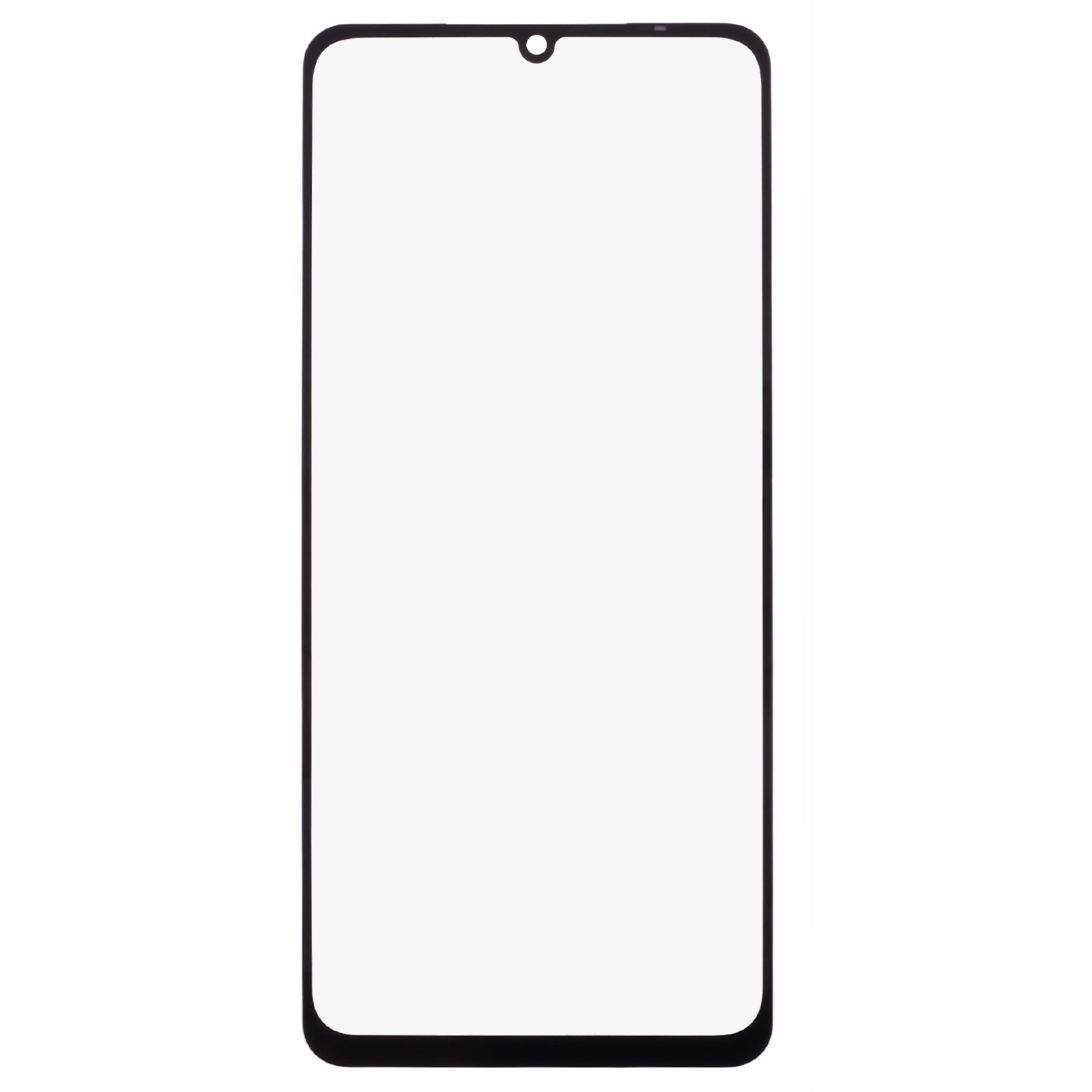 For Samsung Galaxy A06 A065 Front Screen Glass Lens + OCA Adhesive Part (Without Logo)