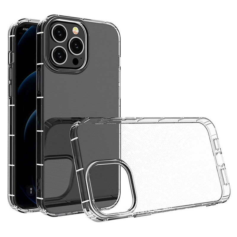 Bulk Buy Clear TPU Case For Oppo Reno12 F 5G / 4G  /  F27 5G  /  Reno12 FS 5G Drop Protection Air Cushion Phone Cover