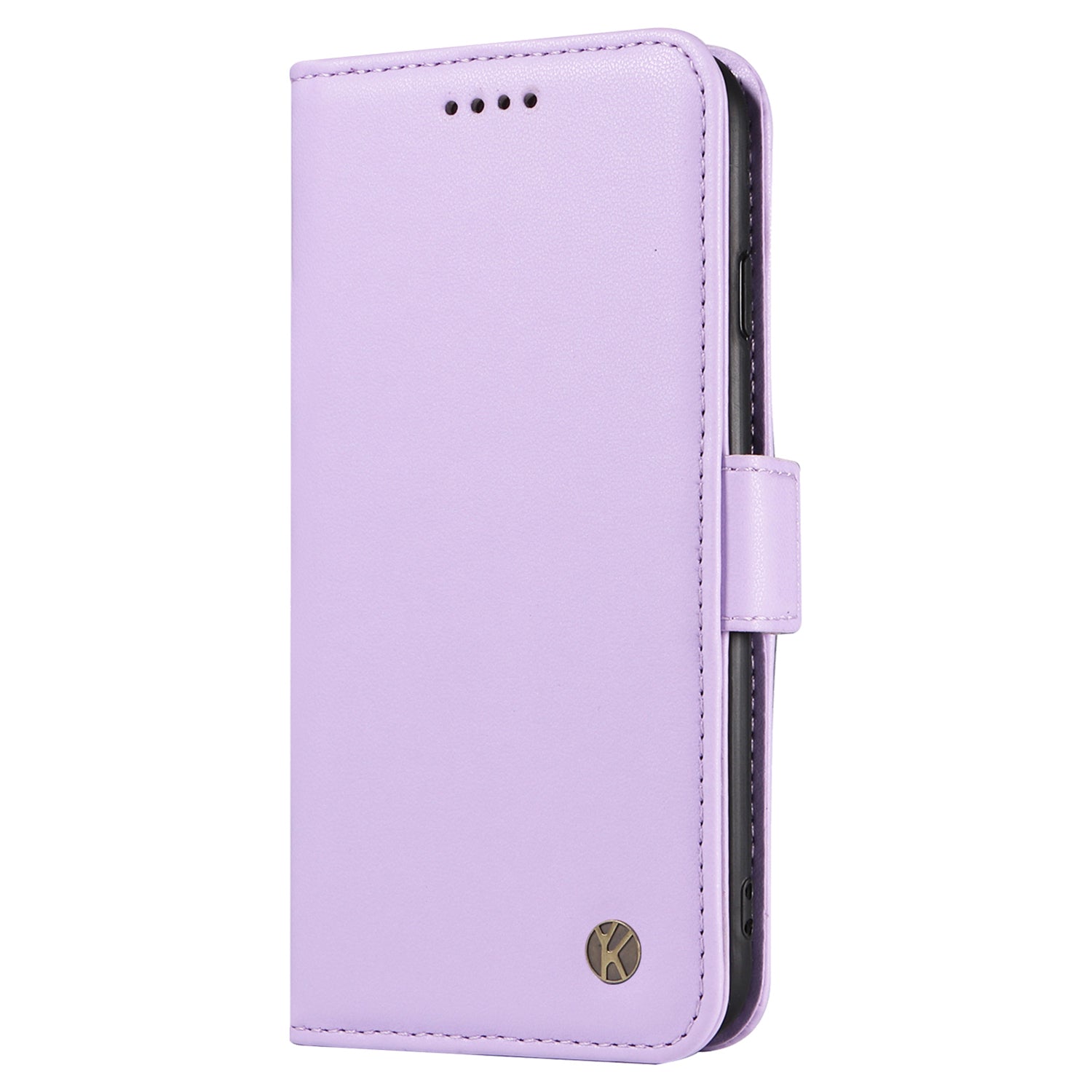 YIKATU YK-003 Wallet Case for Samsung Galaxy S20 FE / S20 FE 5G / S20 FE 2022 / S20 Lite , PU Leather Stand Magnetic Phone Cover - Light Purple