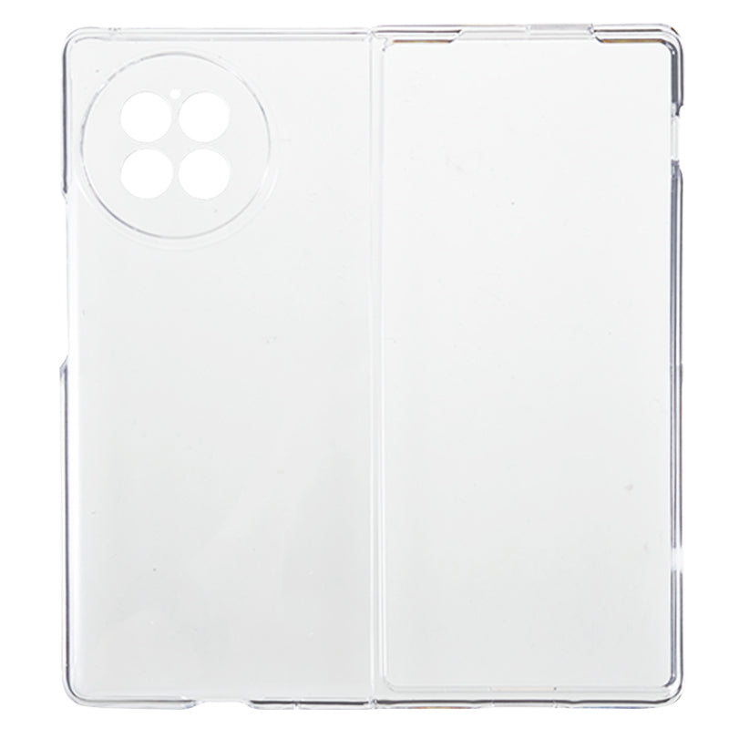 Transparent Phone Case for vivo X Fold2 , Scratch-resistant Folding Phone Hard PC Cover