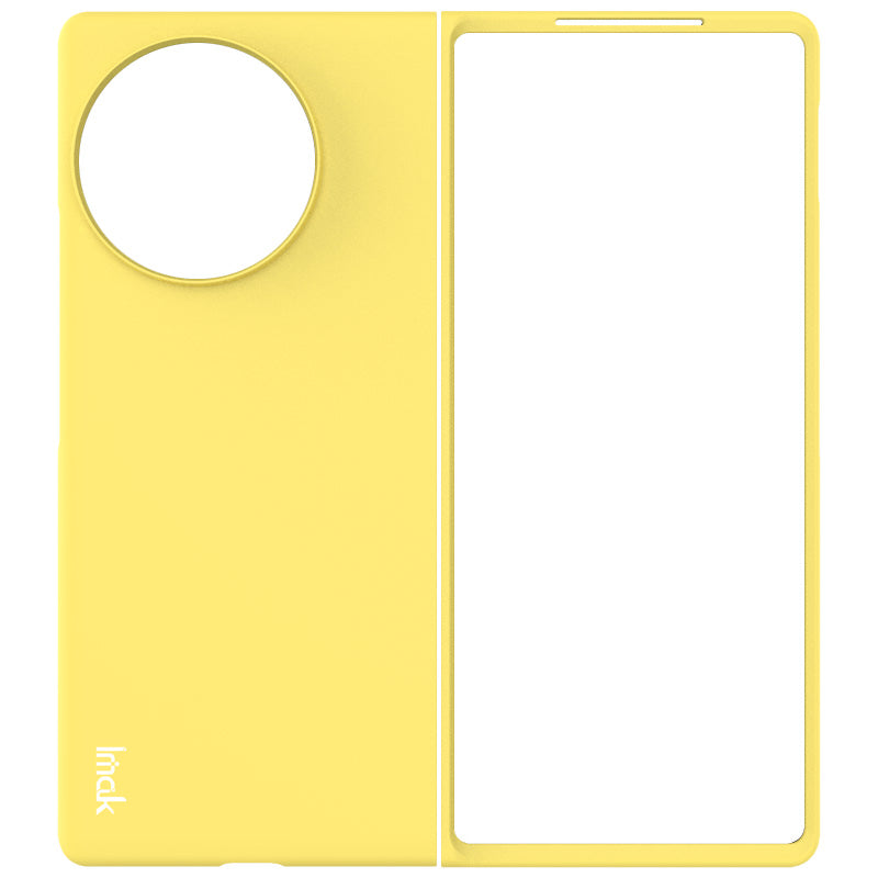 IMAK JS-2 Series For vivo X Fold2 Shockproof Case Anti-Drop Protective Hard PC Phone Cover - Yellow