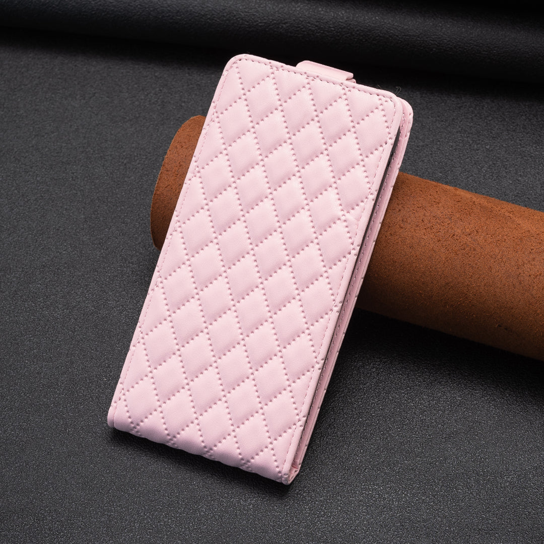 BF30 For Samsung Galaxy S20 FE / FE 5G / FE 2022 / S20 Lite Stand Leather Cover Card Holder Imprinted Vertical Flip Phone Case - Pink