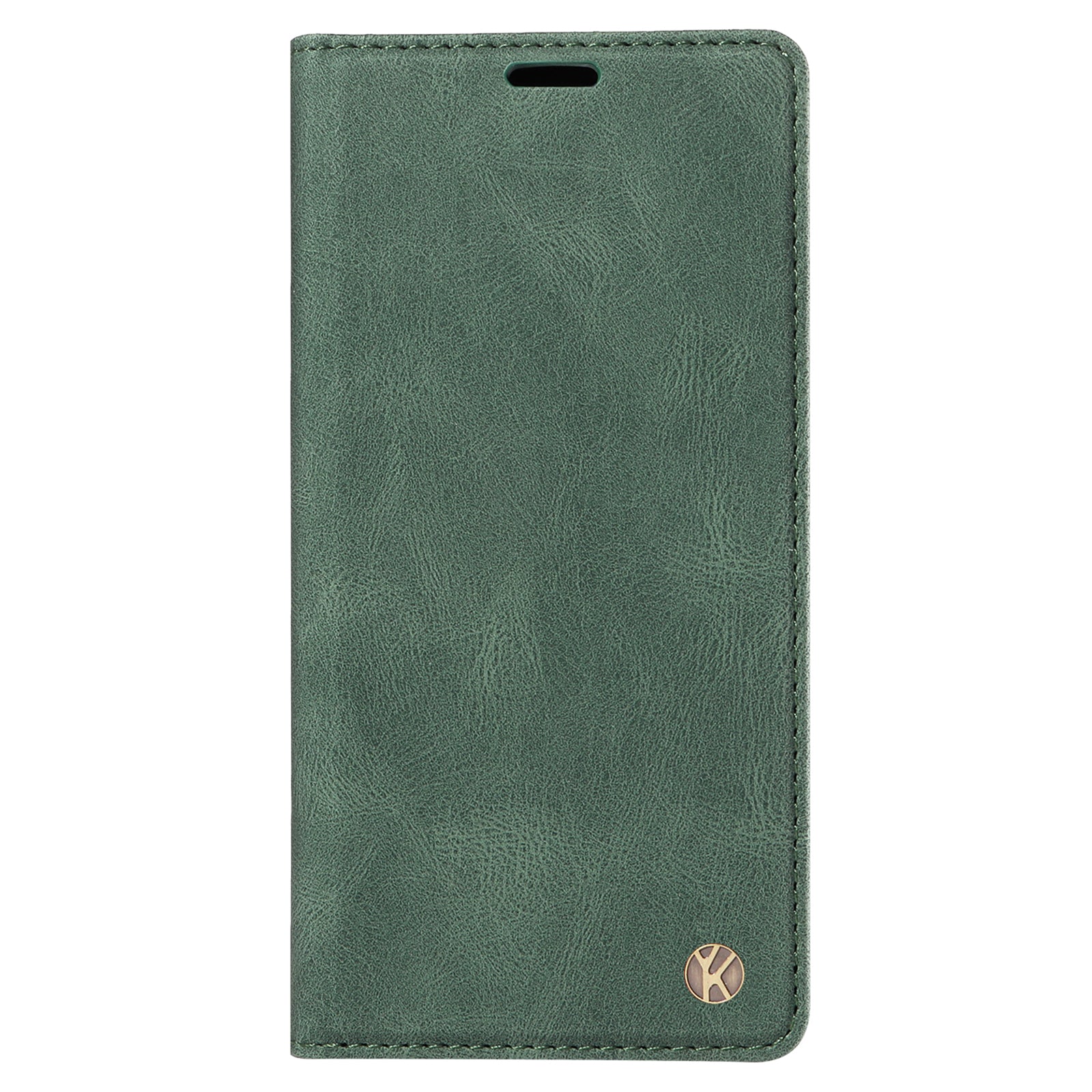 YIKATU YK-004 For Samsung Galaxy S20 FE / S20 FE 5G / S20 FE 2022 / S20 Lite Leather Cover Skin-touch Flip Wallet Stand Phone Case - Green