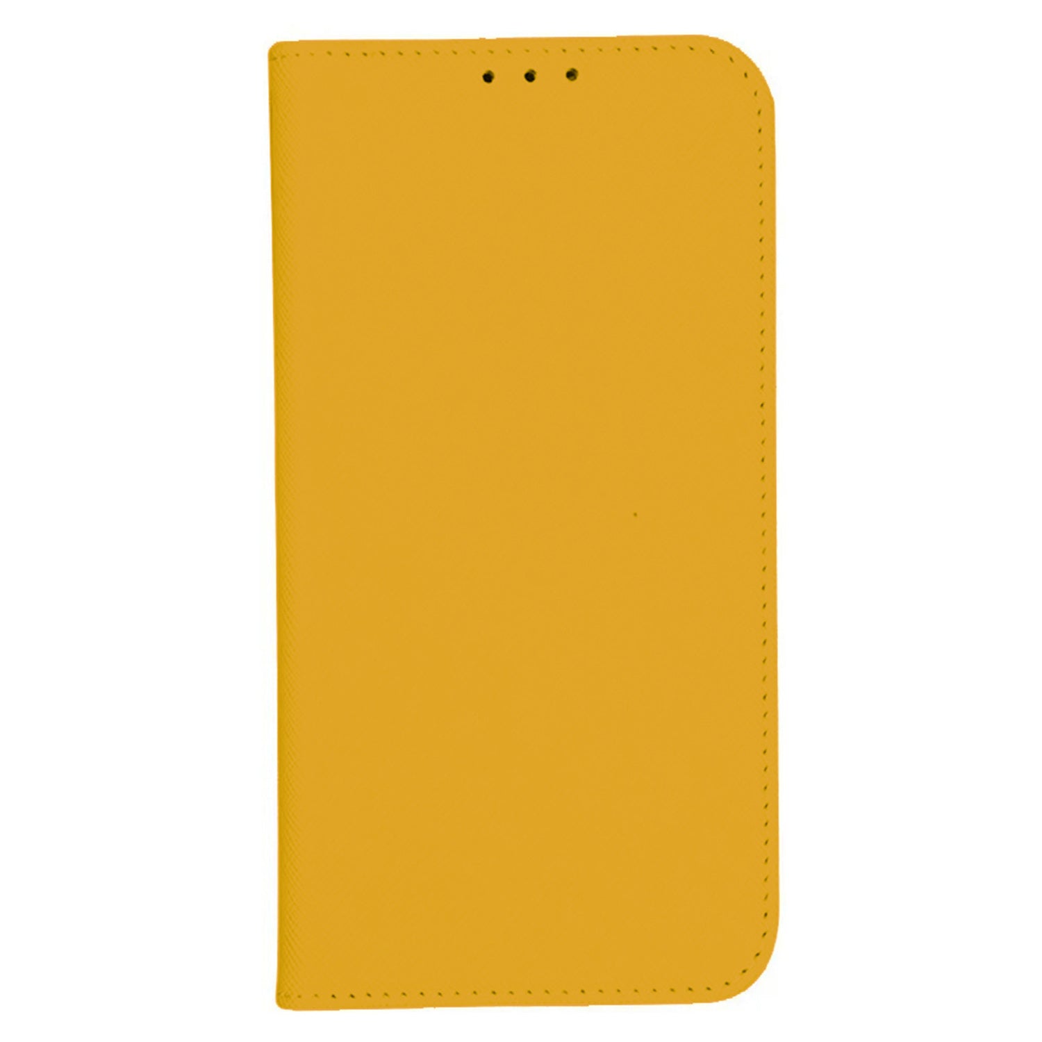 Cross Texture Shell for Samsung Galaxy F34 5G / M34 5G , Phone Case PU Leather Stand Flip Wallet Cover - Yellow