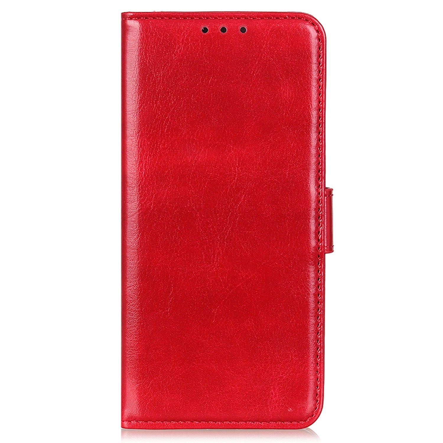 For Samsung Galaxy F34 5G / F34 5G / M34 5G PU Leather Stand Phone Case Crazy Horse Texture Wallet Cover - Red