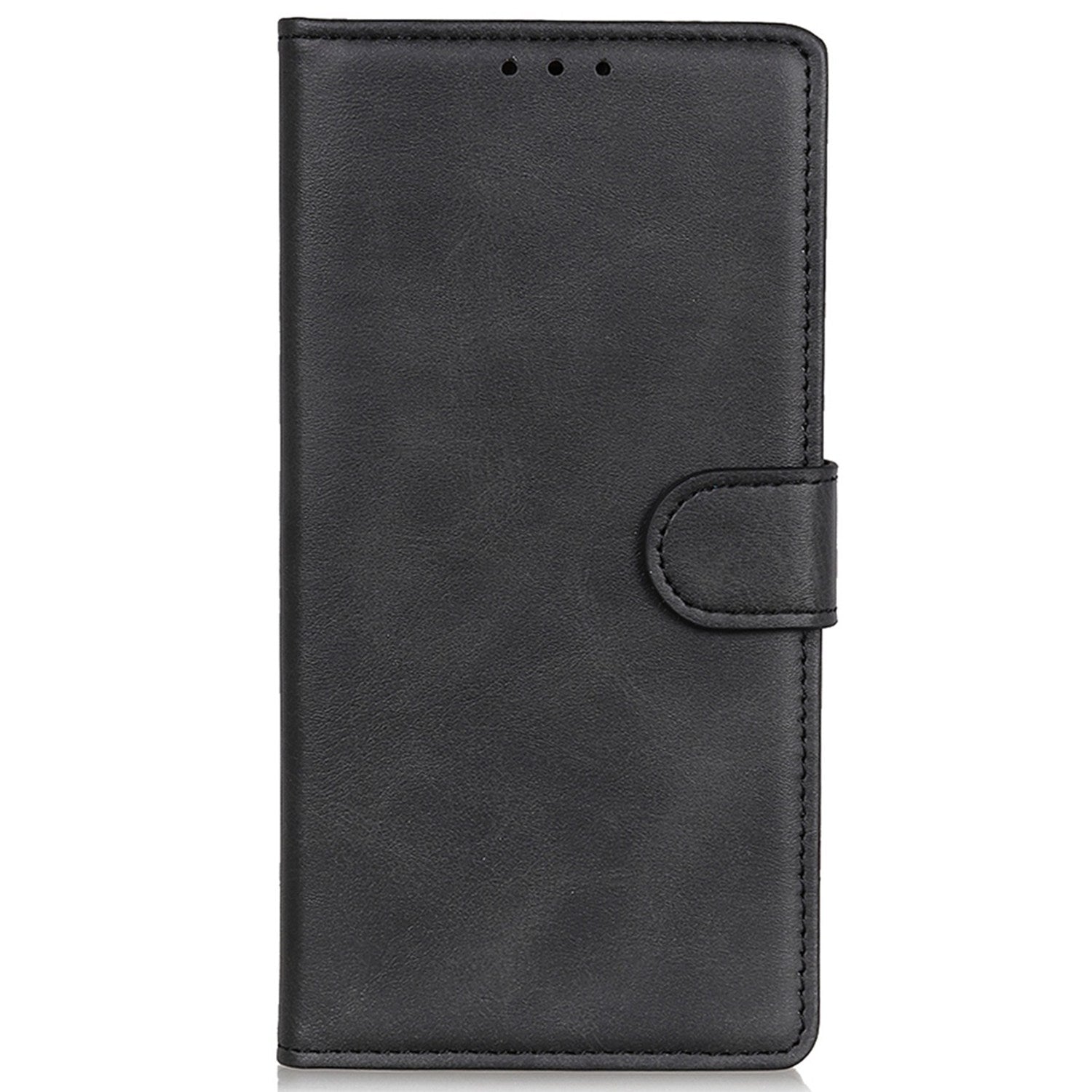 For Samsung Galaxy F34 5G / M34 5G Cowhide Texture Wallet Leather Phone Case Full Protection Stand Cover - Black