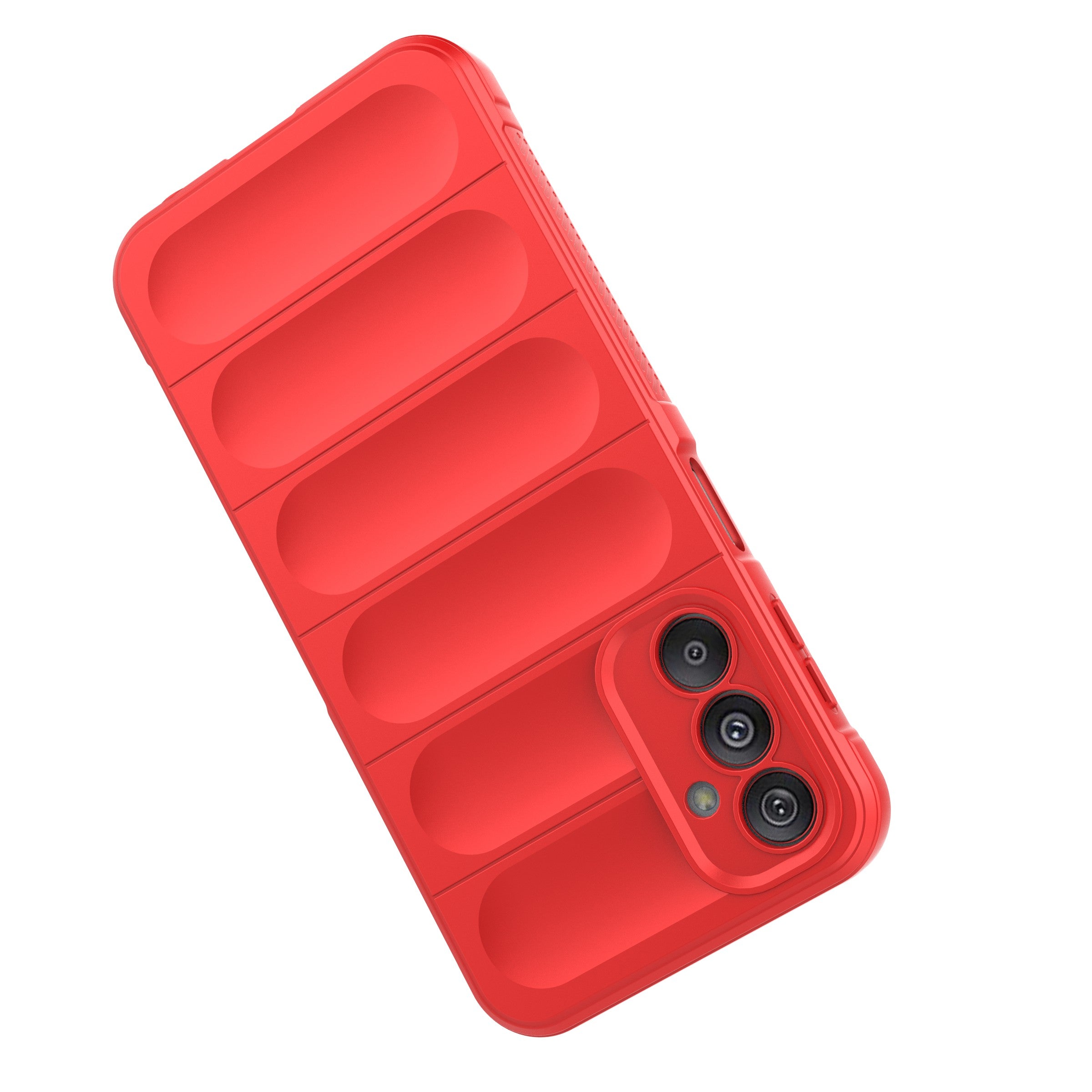 Drop-Proof Phone Case for Samsung Galaxy F34 5G / M34 5G Protective Rugged TPU Phone Cover - Red