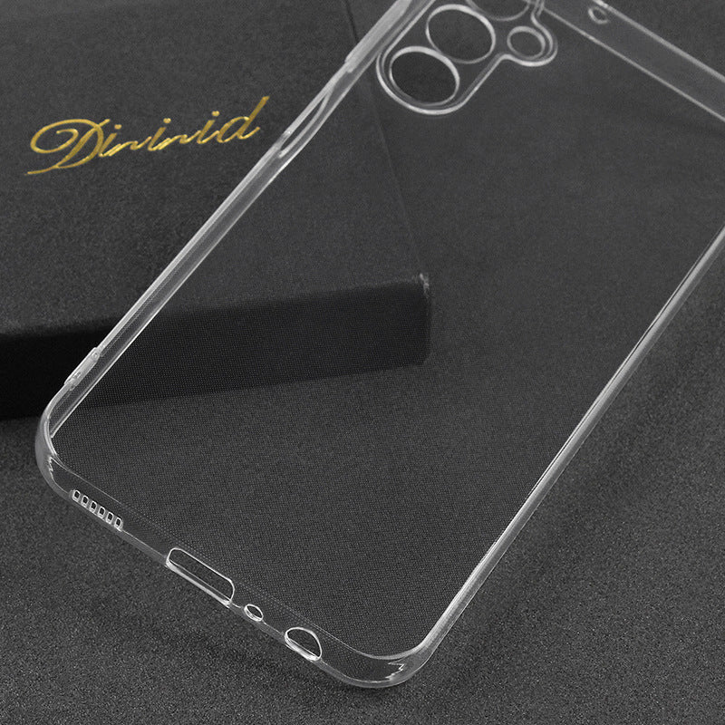 For Samsung Galaxy F34 5G / M34 5G Anti-Scratch Phone Case Shell Precise Cutouts TPU Clear Cell Phone Cover