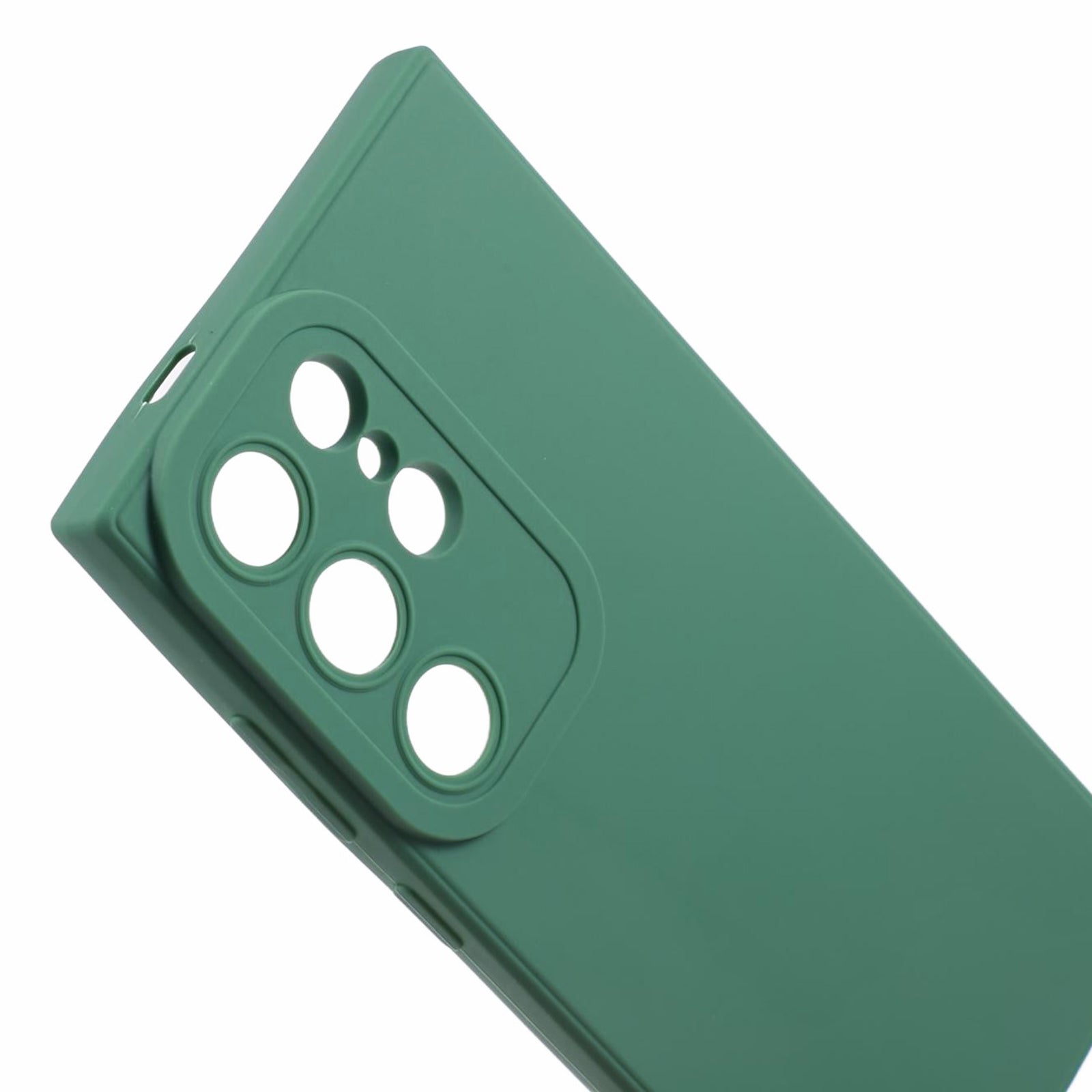 YX Series For Samsung Galaxy S24 Ultra Case Precise Cutout Matte TPU Phone Back Shell - Green