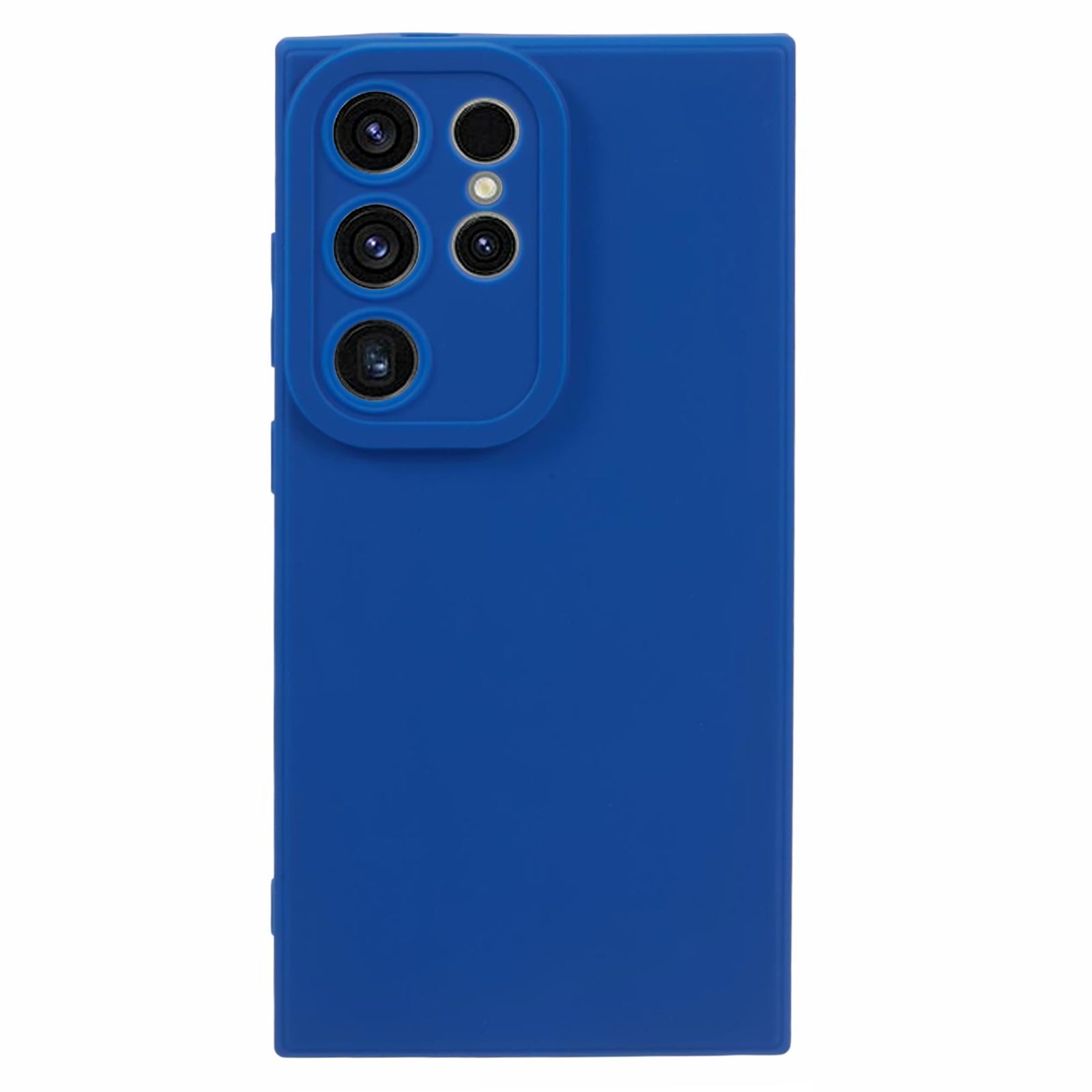 YX Series For Samsung Galaxy S24 Ultra Case Precise Cutout Matte TPU Phone Back Shell - Blue