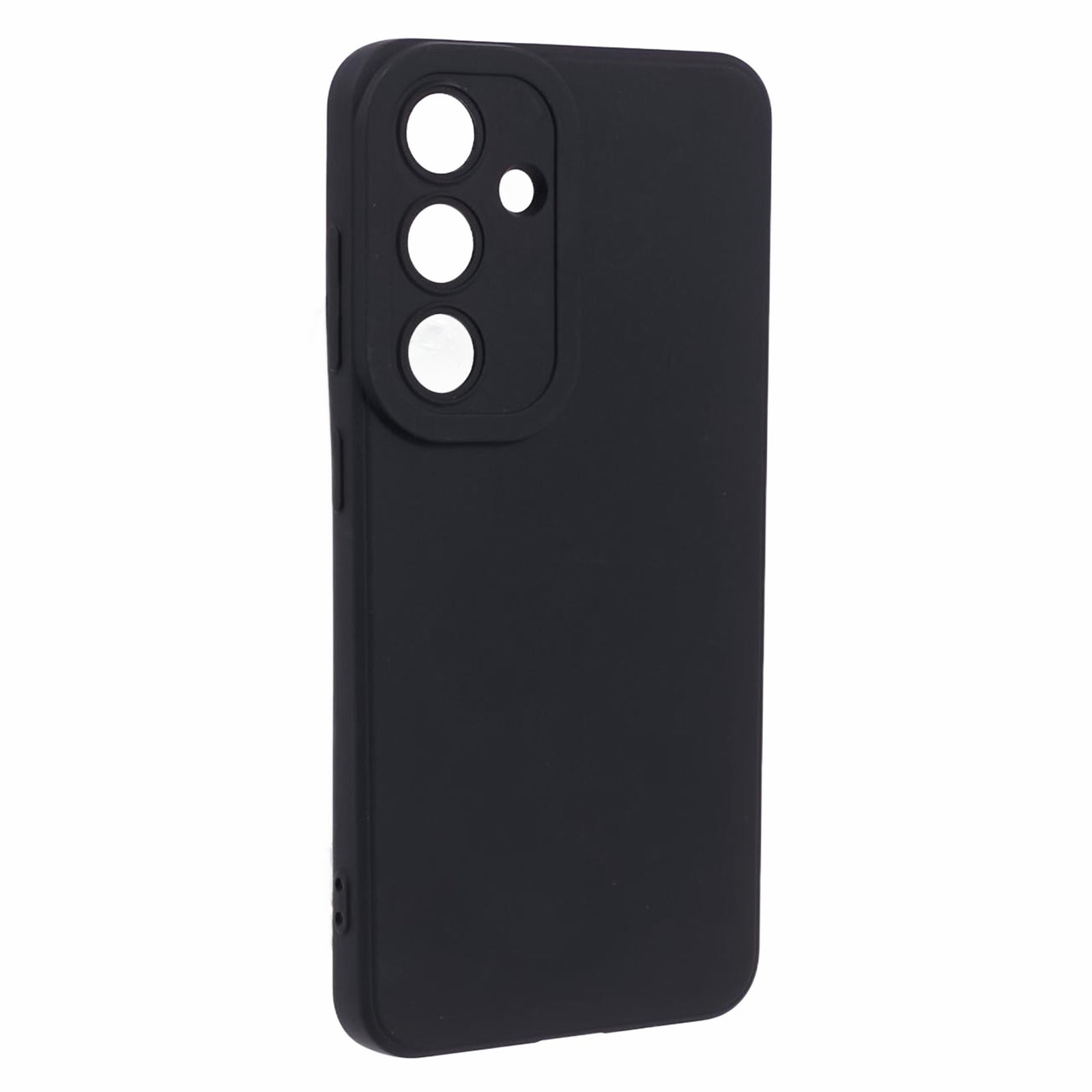 YX Series For Samsung Galaxy S24 Cell Phone Case Matte TPU Cover (Precise Cutout) - Black