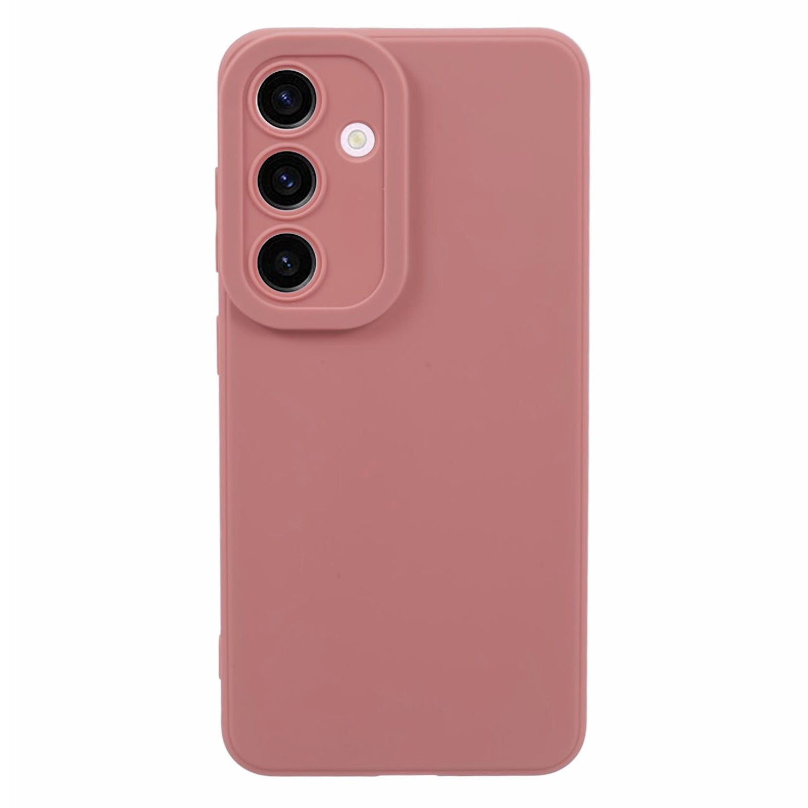 YX Series For Samsung Galaxy S24 Cell Phone Case Matte TPU Cover (Precise Cutout) - Pink