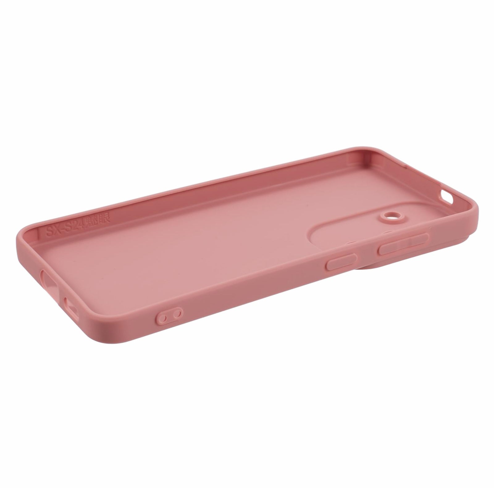 YX Series For Samsung Galaxy S24 Cell Phone Case Matte TPU Cover (Precise Cutout) - Pink